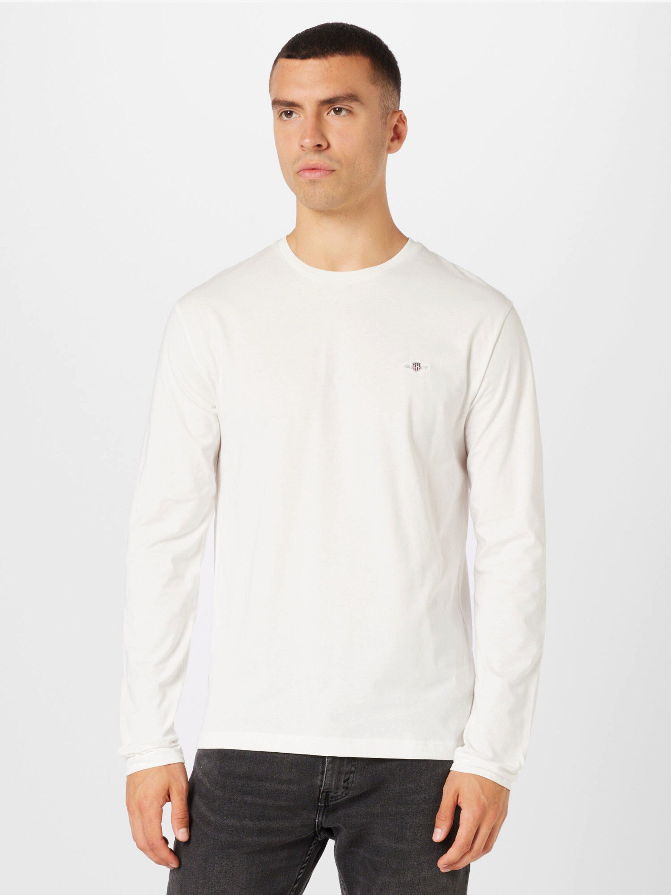 Gant Langarmshirt (1-tlg) Plain/ohne Details