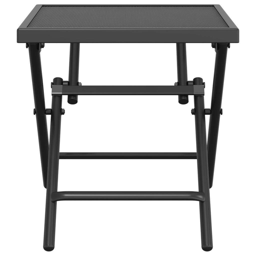 vidaXL Gartentisch Gartentisch Klappbar Anthrazit 38x38x38 günstig online kaufen