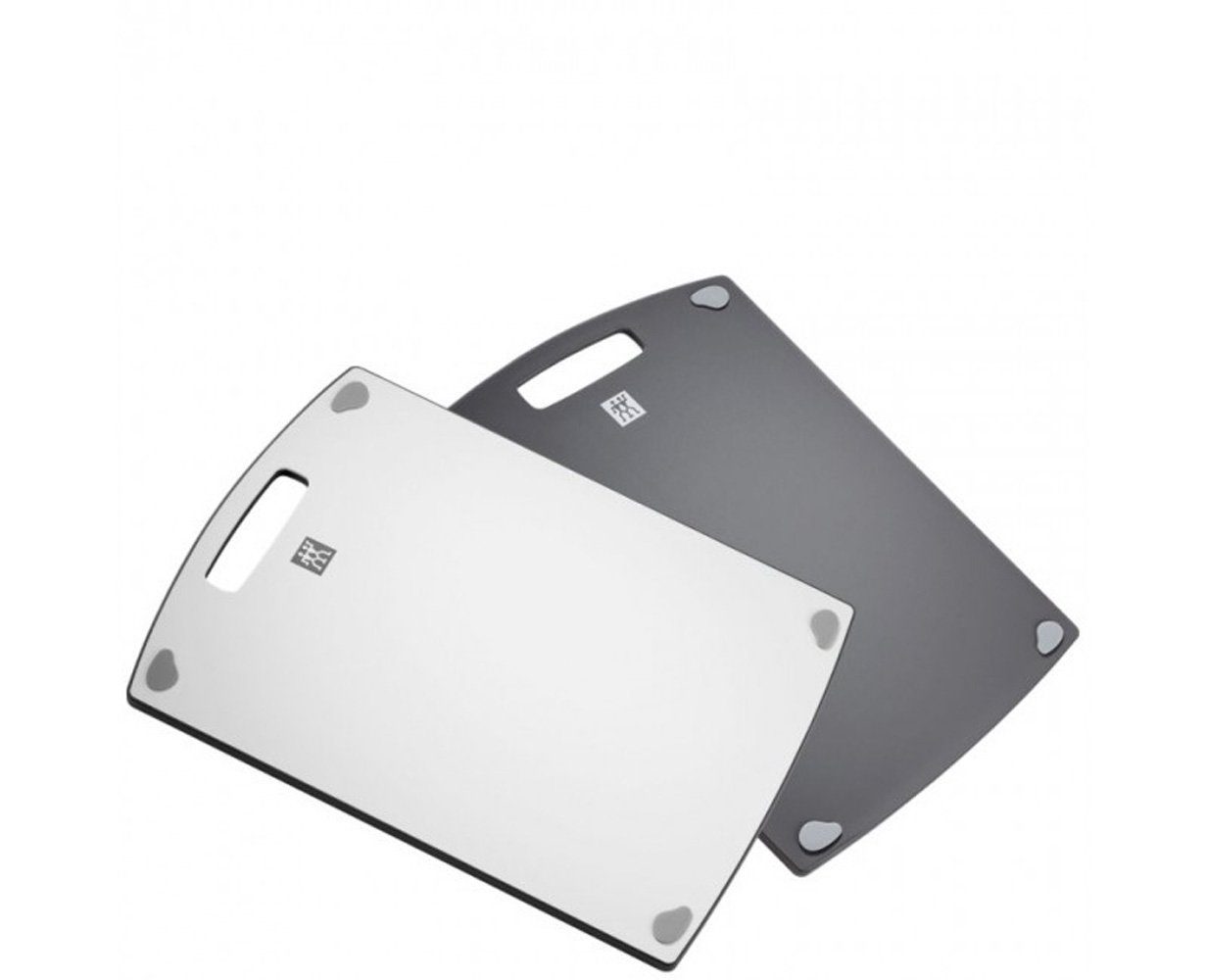 Zwilling Schneidebrett ZWILLING Wendbares Schneidebrett mit 36 cm langem Griff Kunststoff, Kunststoff, (1-St)