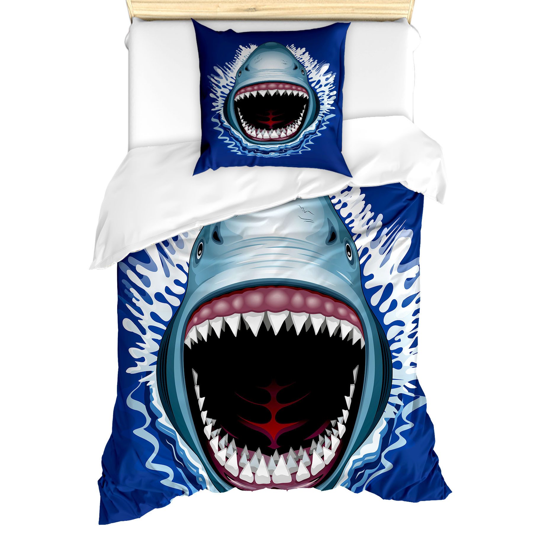 Bettwäsche Milbensicher Allergiker geeignet mit Kissenbezug