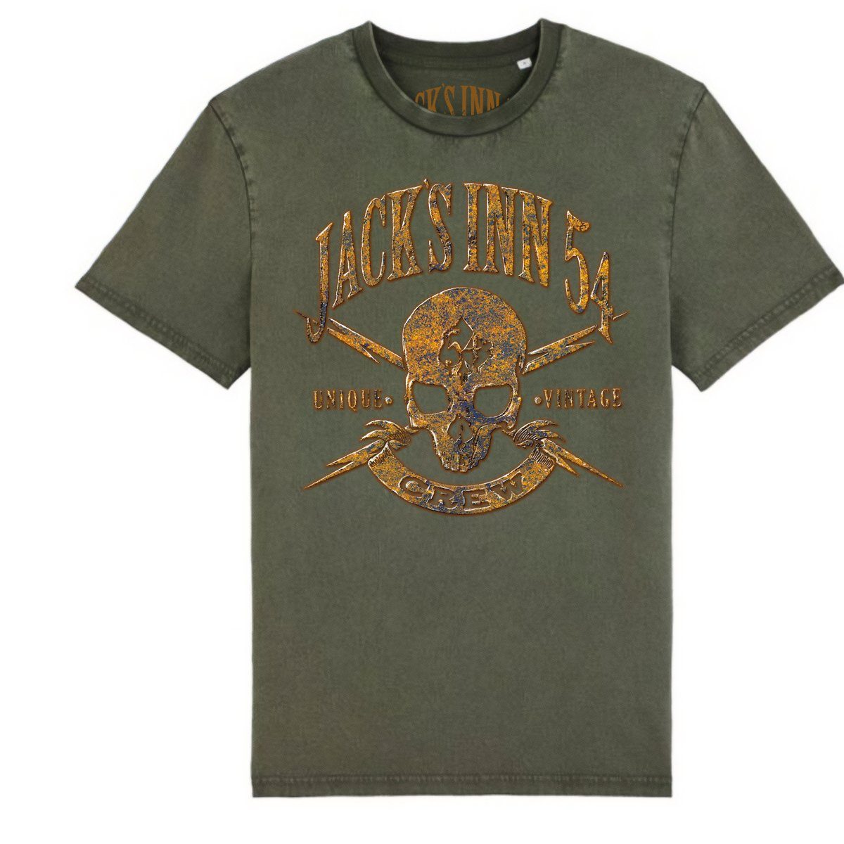 T-Shirt olive Rusty INN Crew 54 JACK'S T-Shirt