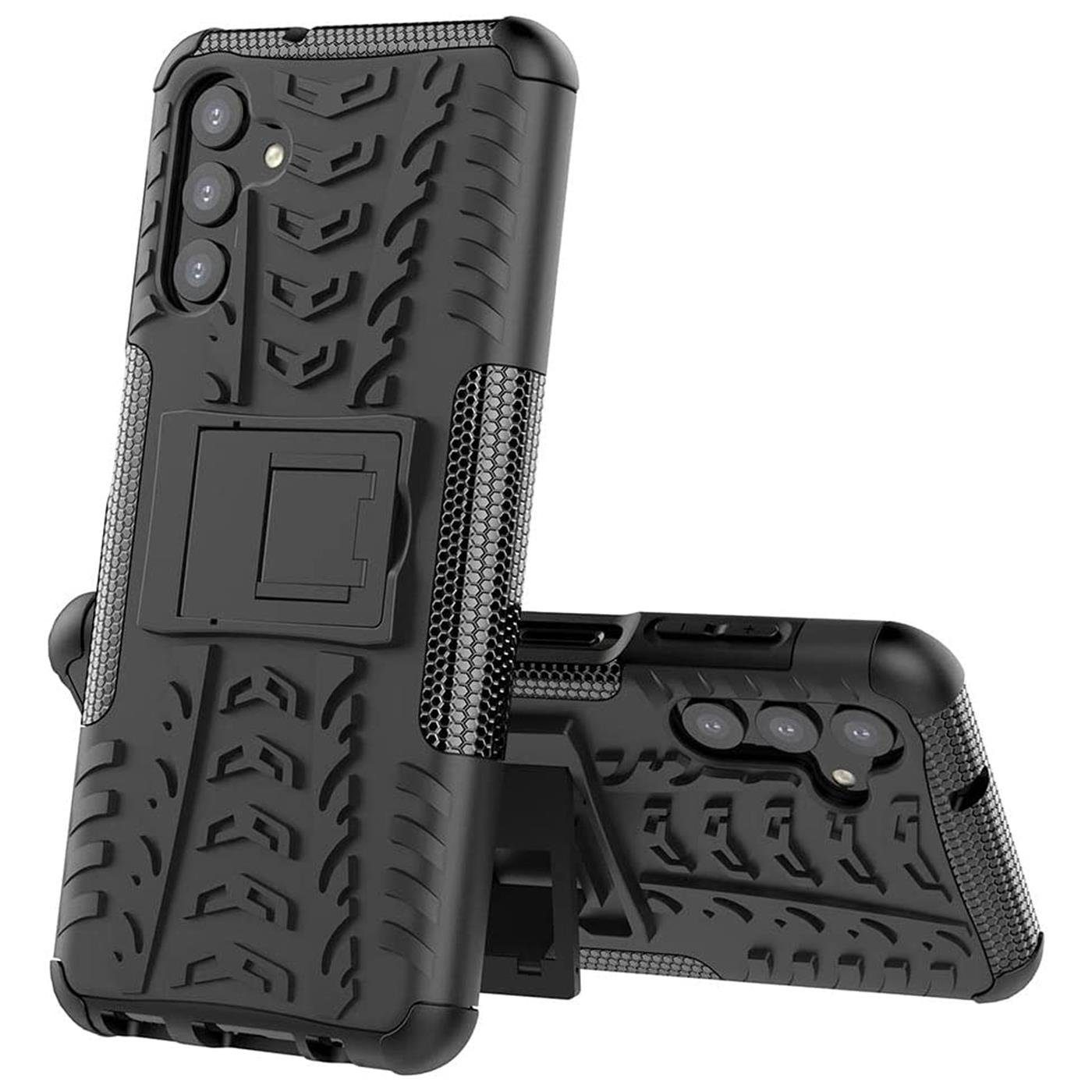 CoolGadget Handyhülle Outdoor Case Hybrid Cover für Samsung Galaxy A34 5G 6,5 Zoll, Schutzhülle extrem robust Panzer Handy Case für Samsung A34 5G Hülle