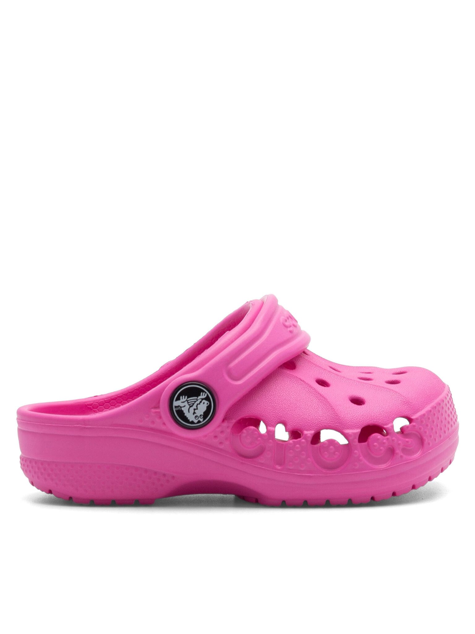 Crocs Pantoletten Mädchen BAYA CLOG T 207012-6QQ Rosa Pantolette