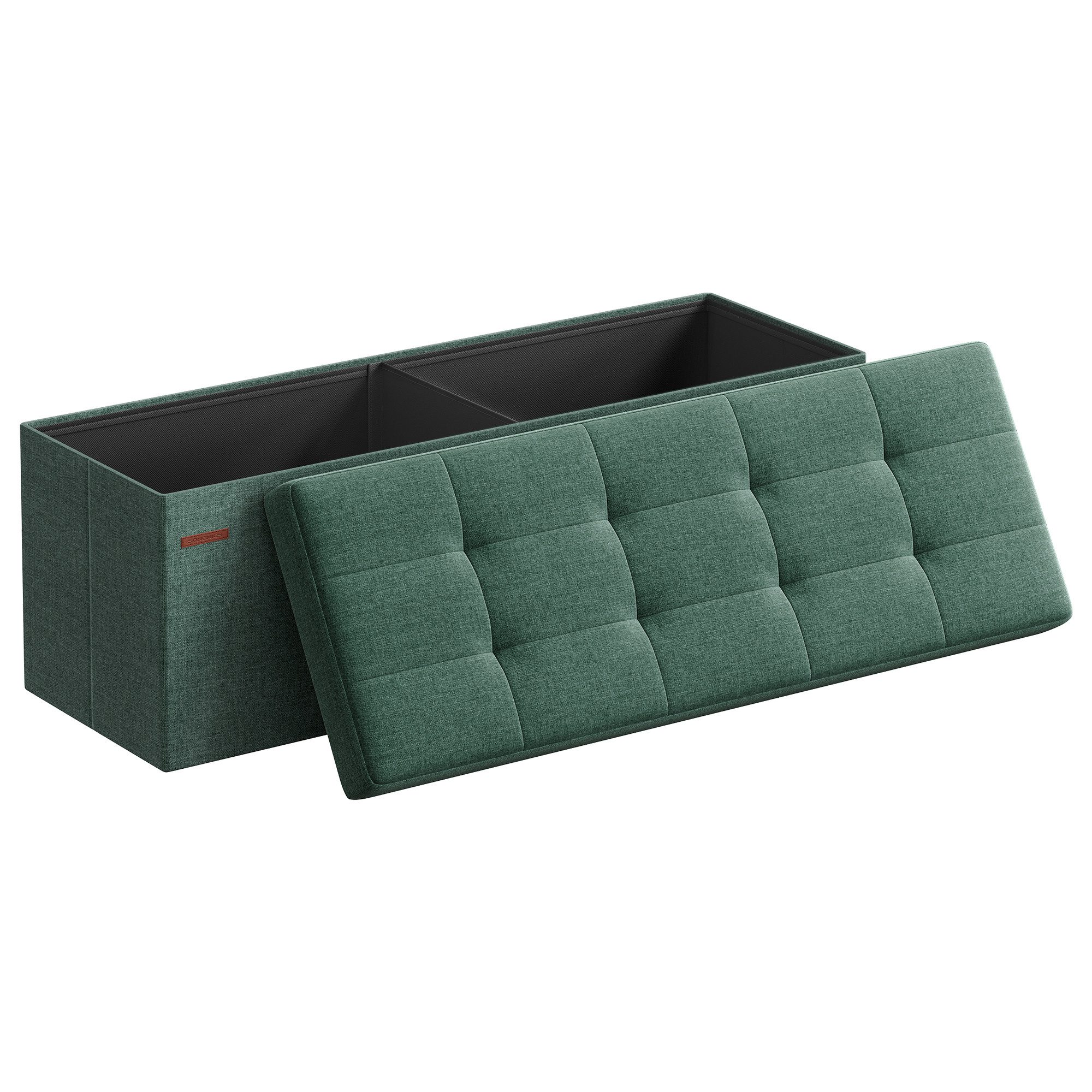 SONGMICS Sitzbank sitzhocker, 76/110cm mit Stauraum, günstig online kaufen