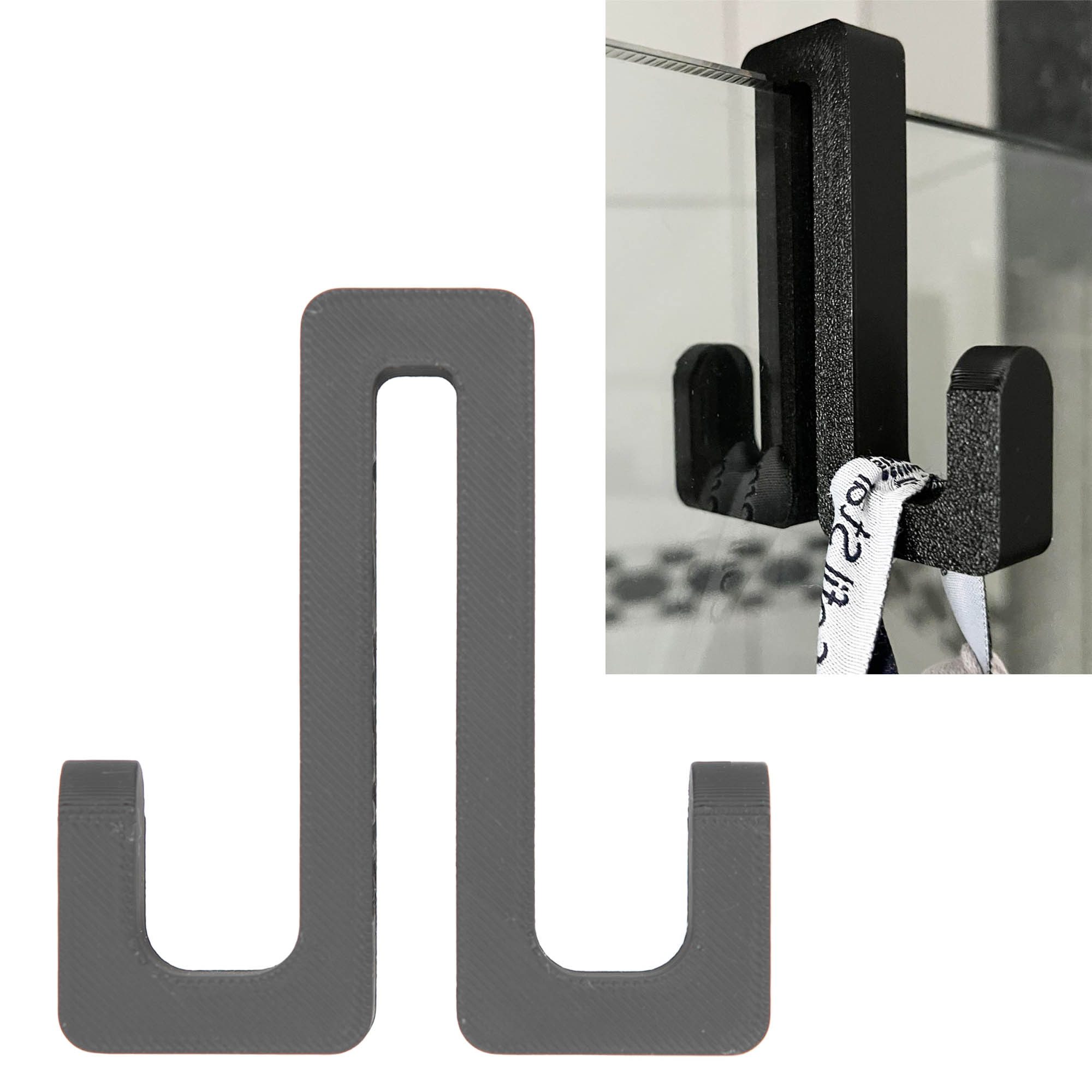 TSB Werk Handtuchhaken Handtuchhaken Duschtür Halter Duschkabine, (1-St), H günstig online kaufen