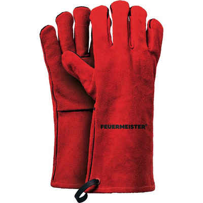 Feuermeister Grillhandschuhe »2er-Set Premium Spalt-Leder Grill-Handschuhe«