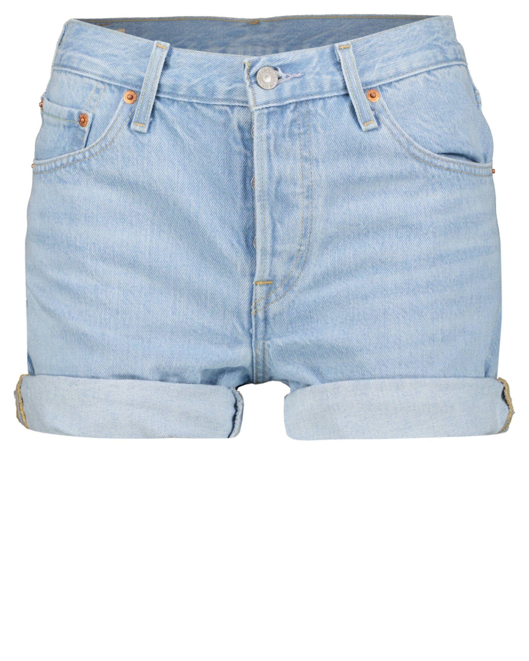 Levi's® Shorts Damen Shorts 501 (1-tlg) Light Indigo Worn In