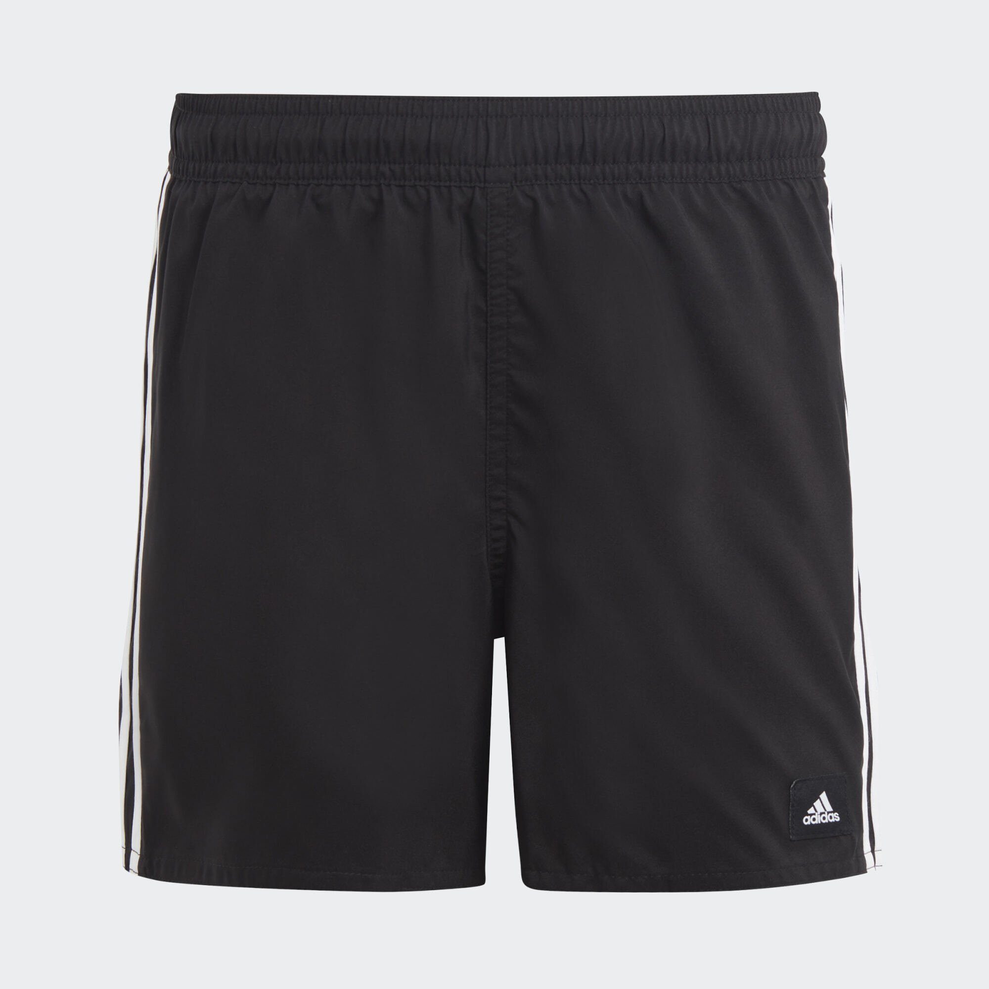 adidas Sportswear Badeshorts 3-STREIFEN BADESHORTS Black / White | 