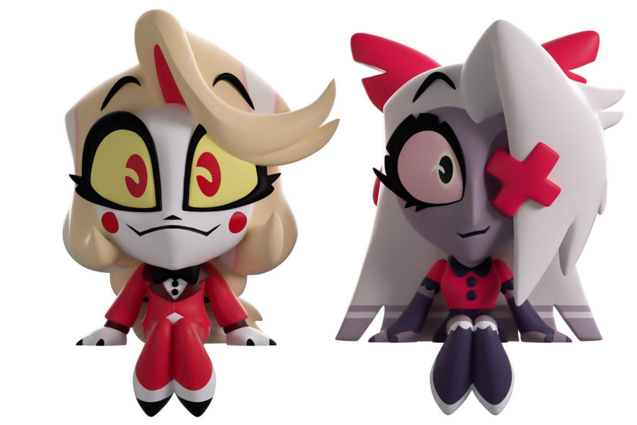 Youtooz Merchandise-Figur Hazbin Hotel Vinyl Figuren Charlie & Vaggie Monitor Buddiez