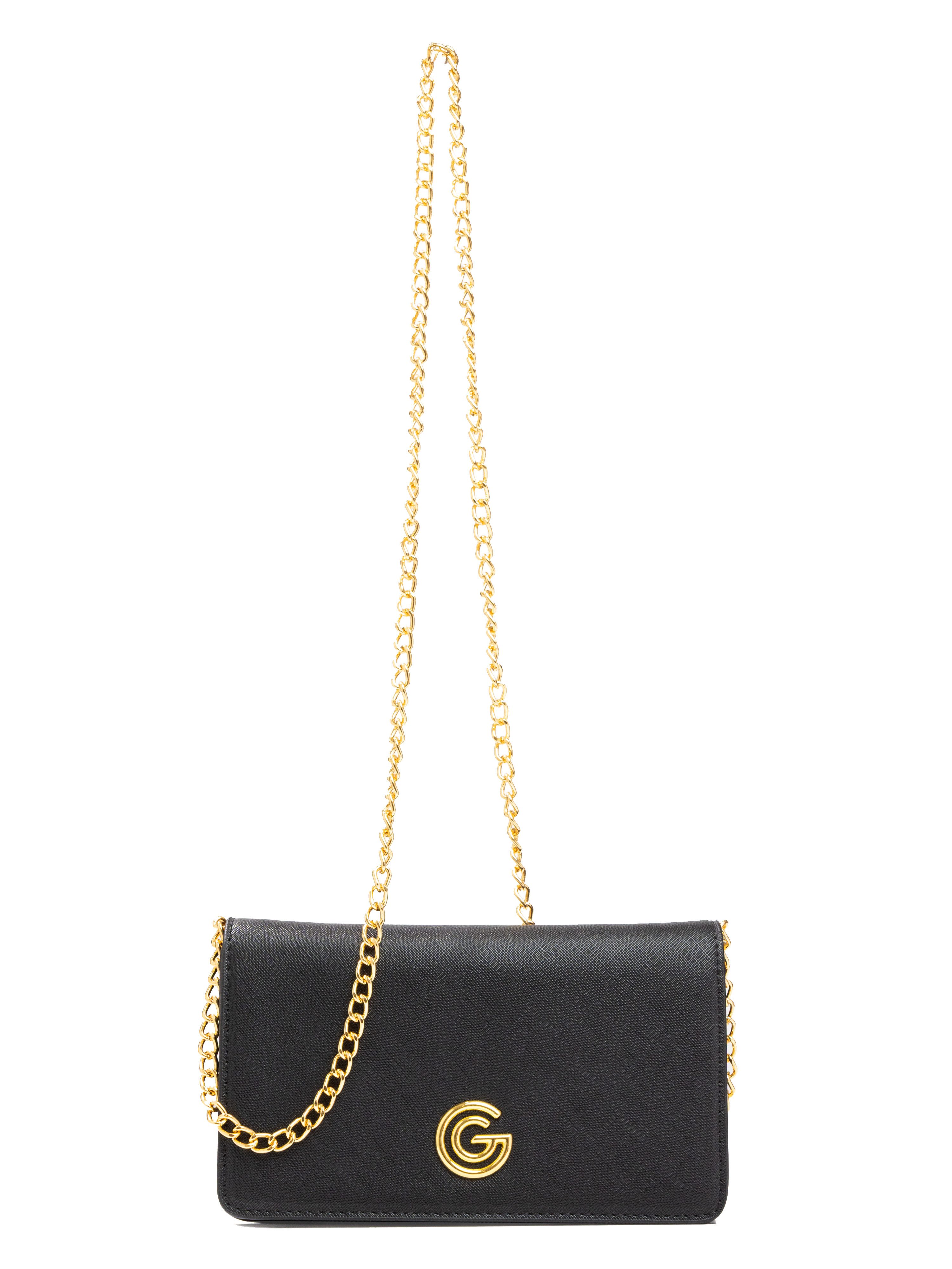 GABRIELLA G By Gabriella Gucci Geldbörse QUEEN, Damen Portemonnaie, Geldbeutel, Scheintasche mit Kette