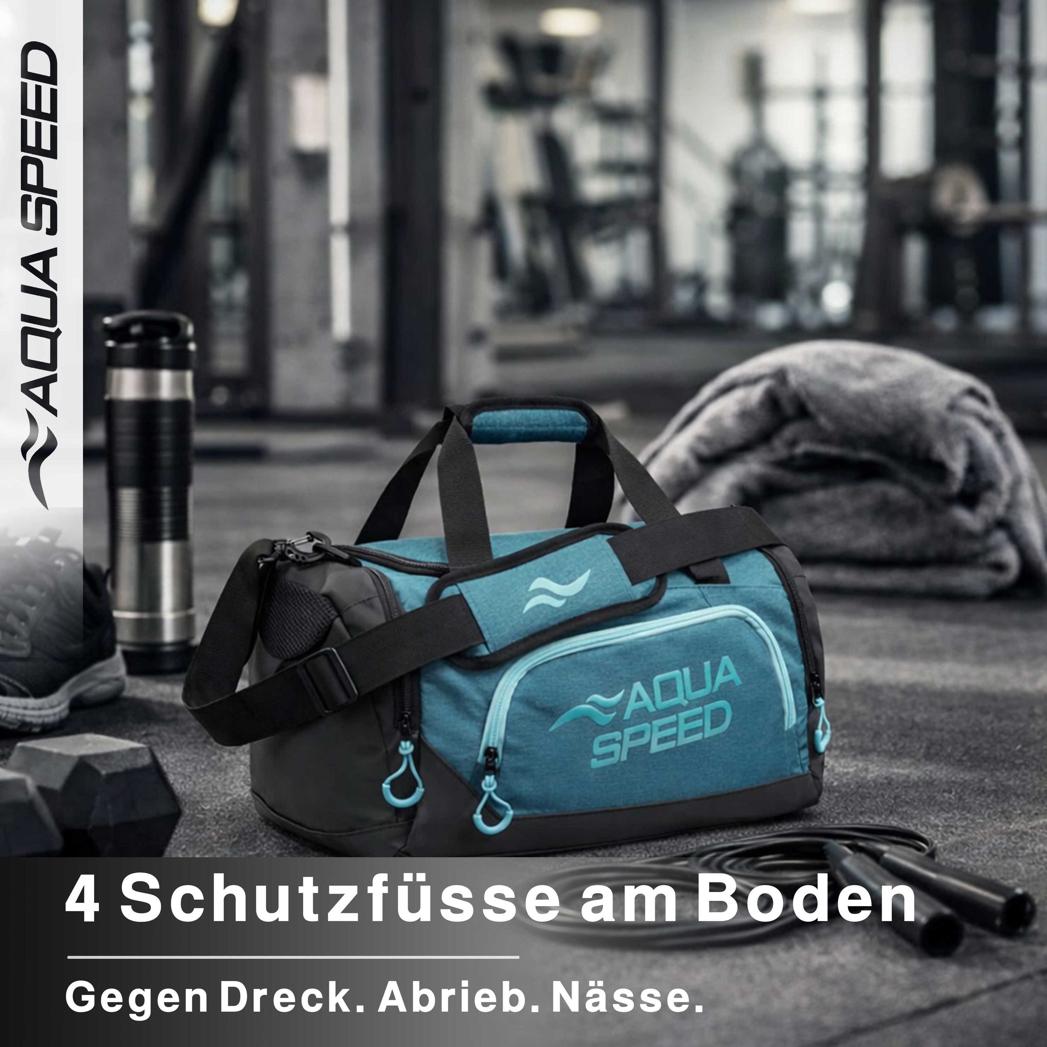 Aqua Speed Sporttasche Duffle Bag S 33L Training Fitness Schwimmen Pool kompakt 24 (Kompakte Trainingstasche mit Schultergurt und Hauptfach oben), Leichtes Design ideal für tägliches Training und kurze Wege