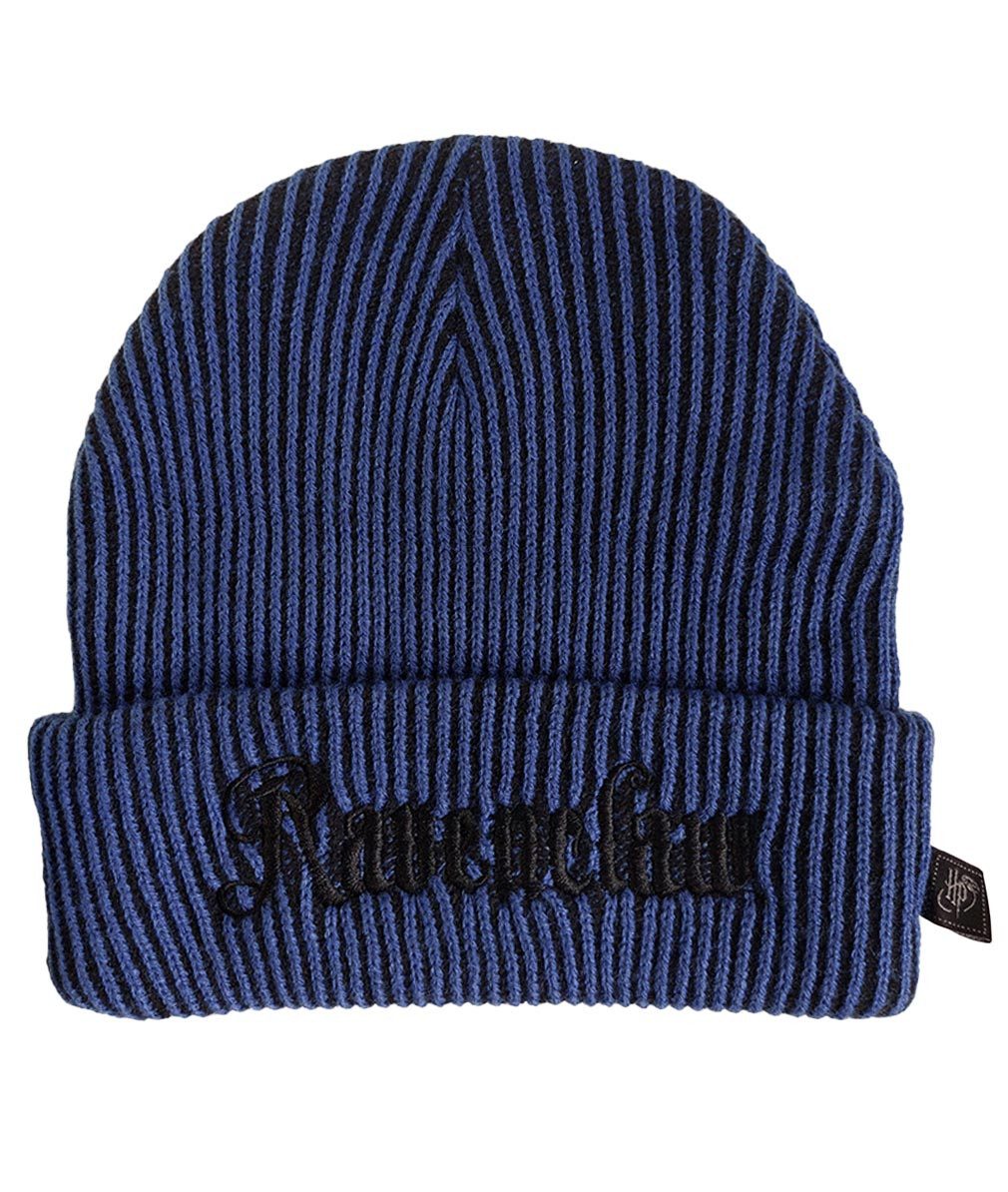 Harry Potter Beanie Ravenclaw House Striped Beanie Strickmütze Wintermütze