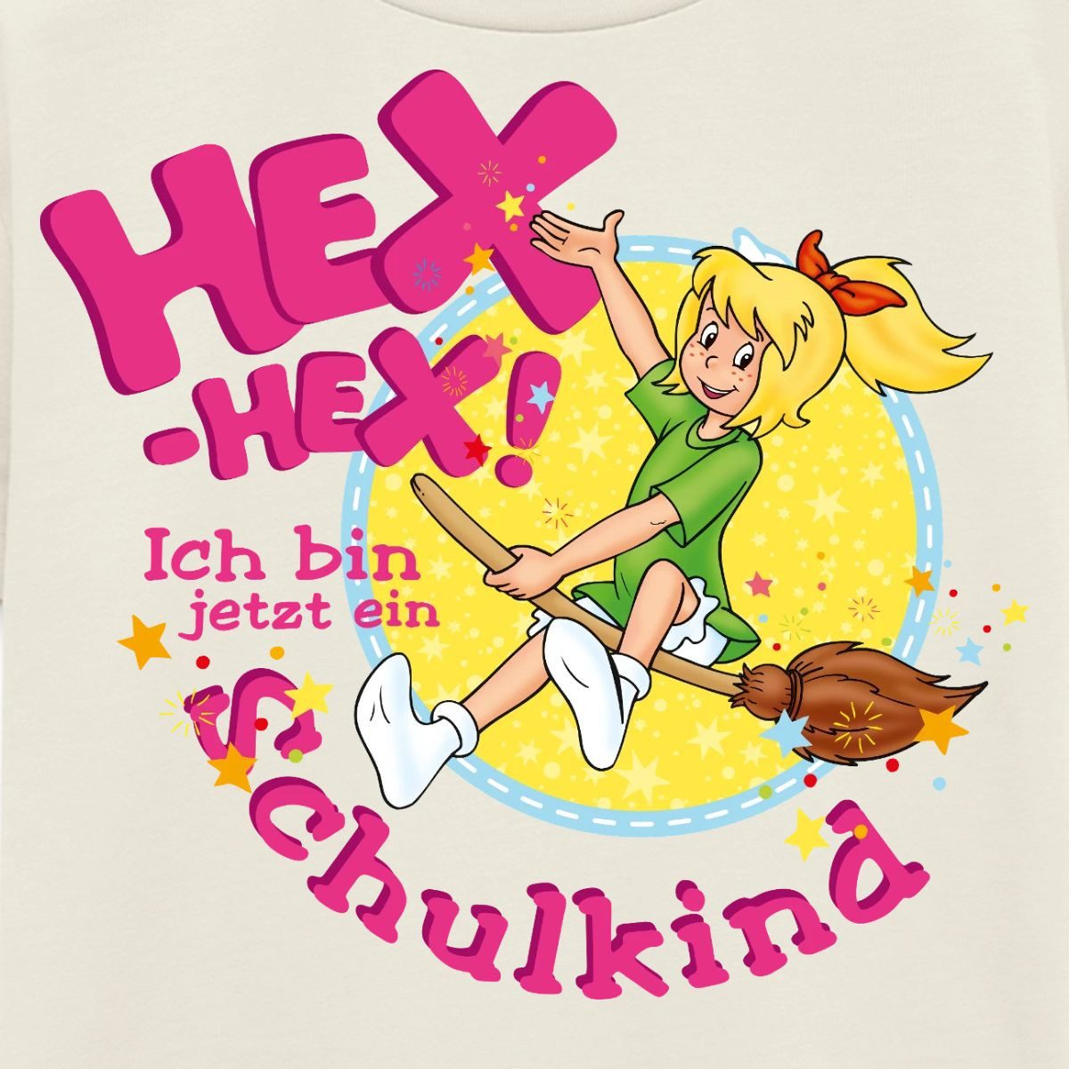Spreadshirt T-Shirt Bibi Blocksberg Ich Bin Jetzt Ein Schulkind Kinder Premium T-Shirt (1-tlg)