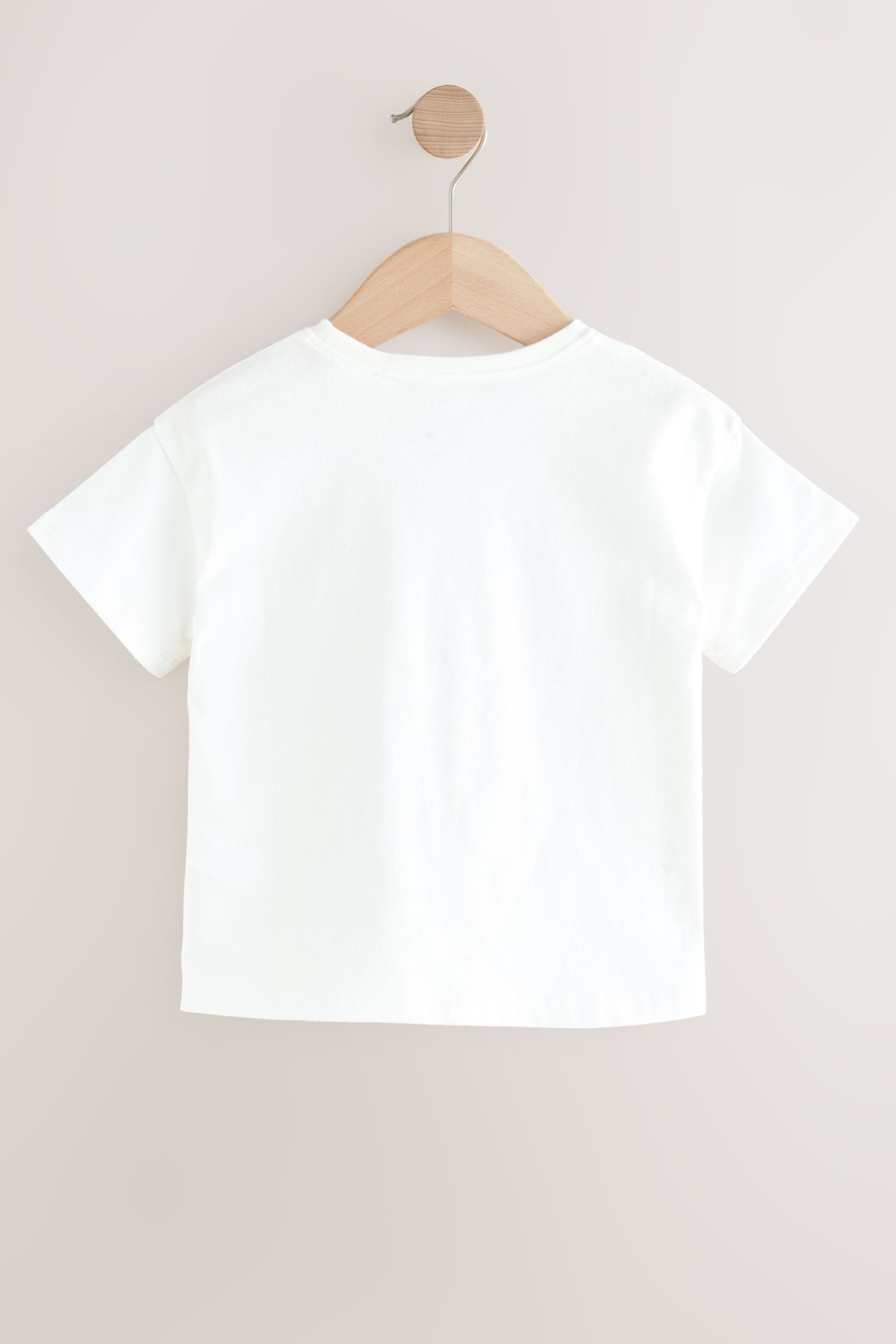 Next T-Shirt Kurzarmshirt aus 100 % Baumwolle günstig online kaufen