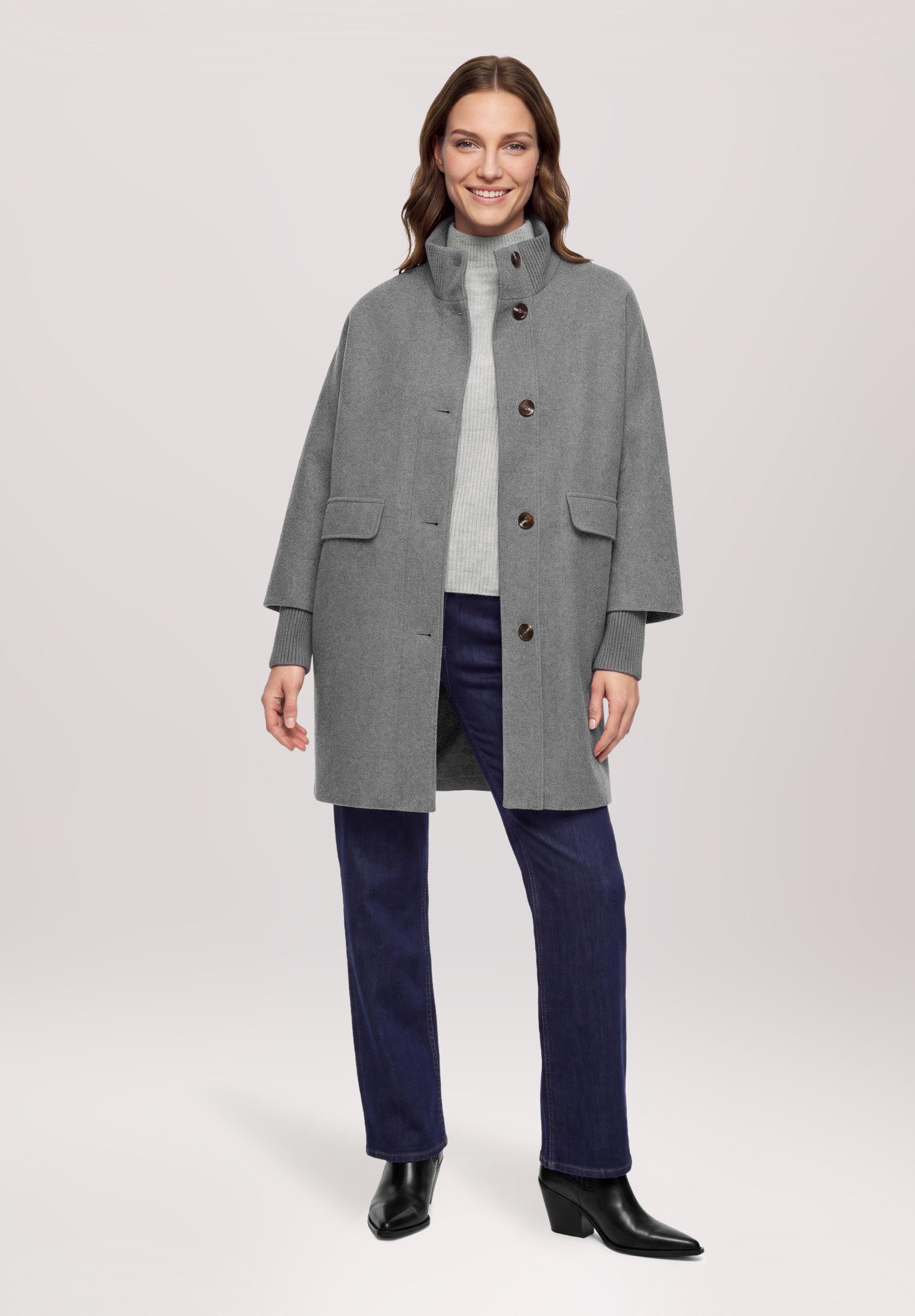 Betty Barclay Wolljacke Damen mit Strickdetails