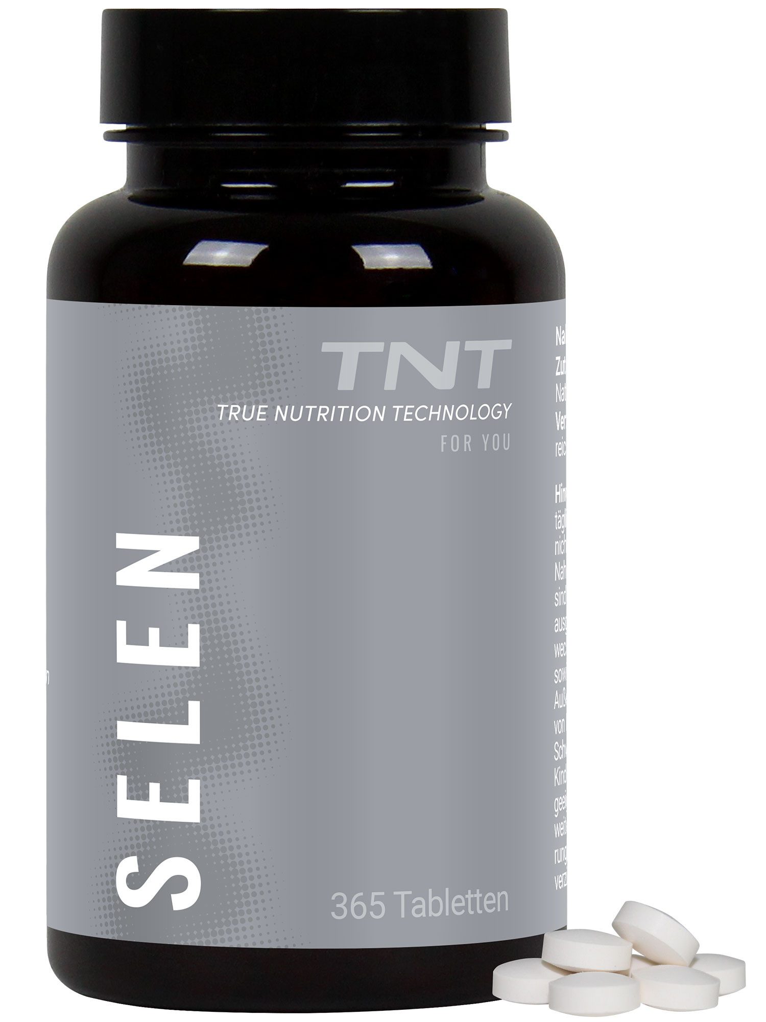 TNT (True Nutrition Technology) Selen Complex Tabletten, 365 St., 73 g