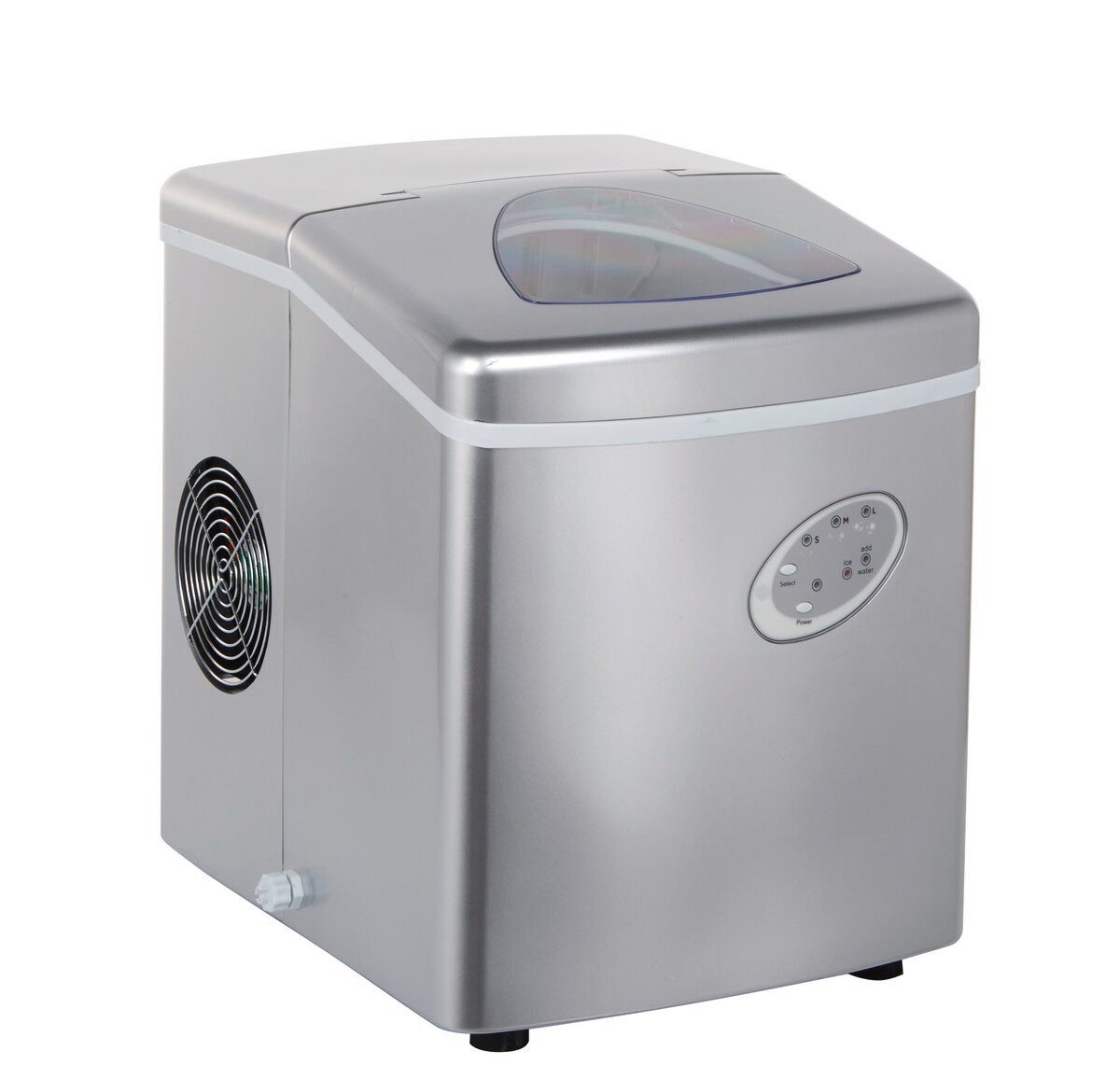 GastroHero Elektrischer Eiswürfelbereiter GastroHero Hohlkegel Eisbereiter Eco 15 kg