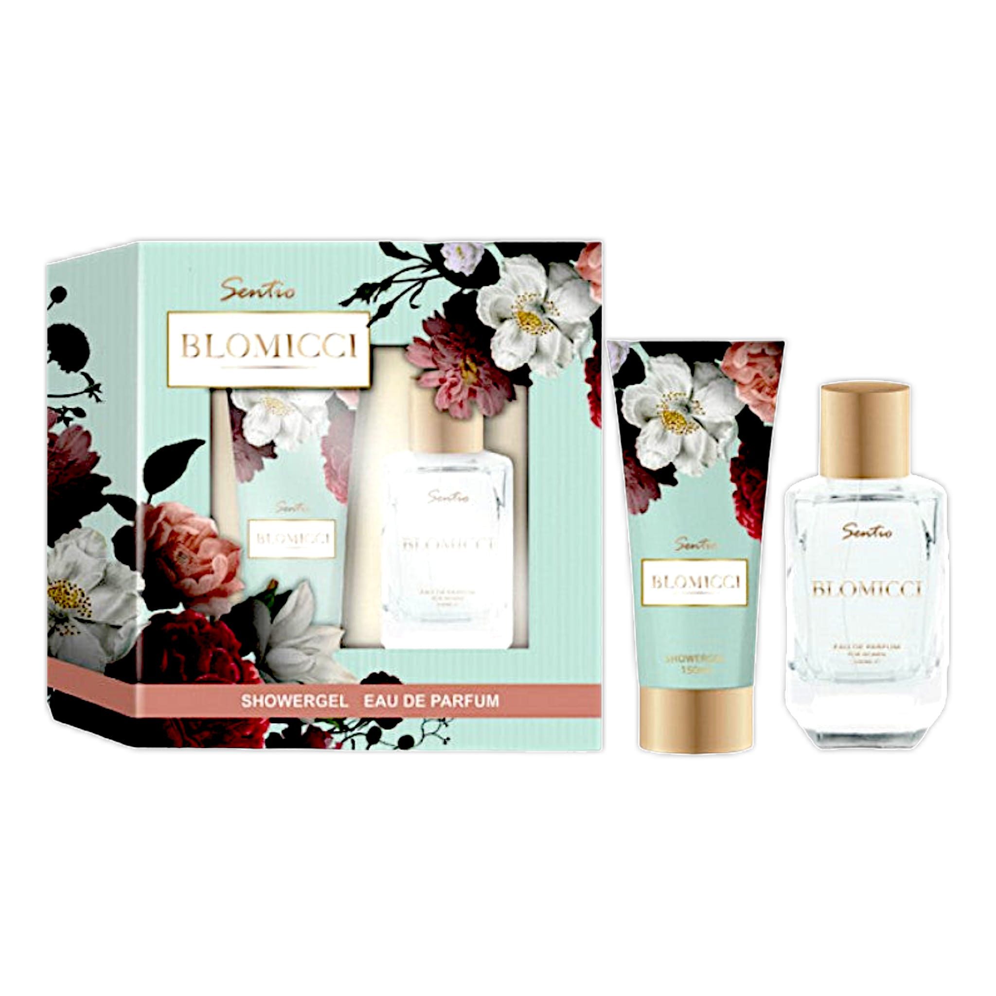 Eau de Parfum Sentio Blomicci Eau de Parfum 100ml Shower Gel 150 Set