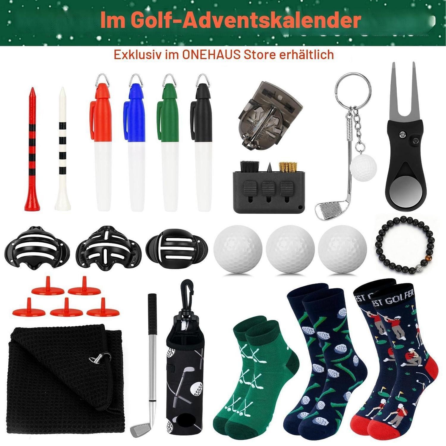 LuxusKollektion befüllbarer Adventskalender Golf Adventskalender Männer 2026 – Bild 2 von 5