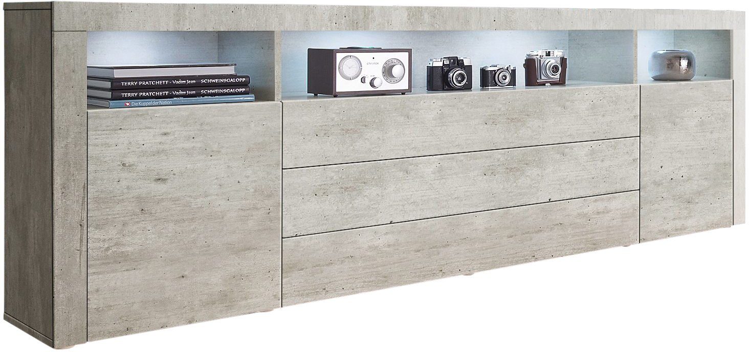 borchardt Möbel Sideboard Santa Fé, Kommode 200 cm breit, Breite 200 cm