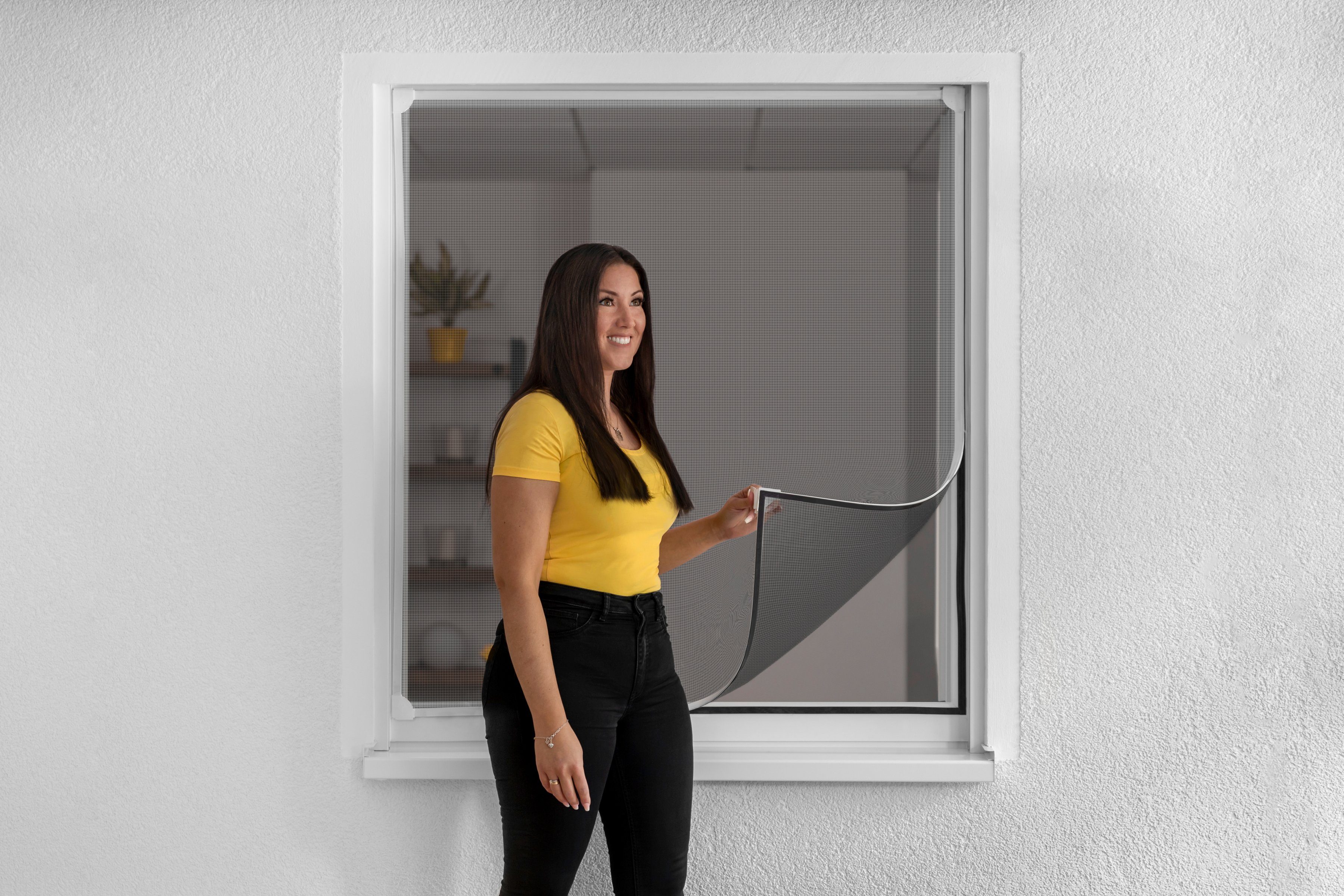 Schellenberg Insektenschutz-Fenster Premium, weiß, 100x120 cm bei