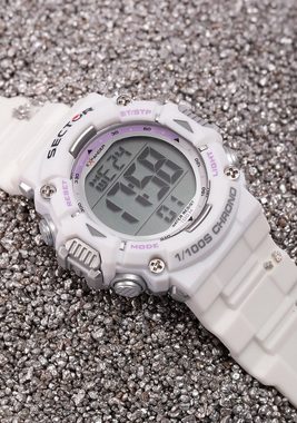 Sector No Limits Digitaluhr EX-32 40MM DIGITAL WHITE PU STRAP