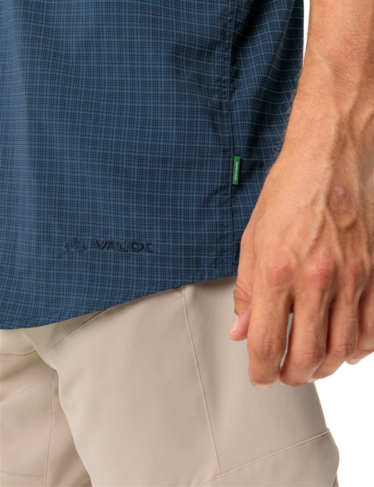 VAUDE Funktionshemd Men's Seiland Shirt IV (1-tlg) pflegeleichtes und schnelltrocknendes Hemd