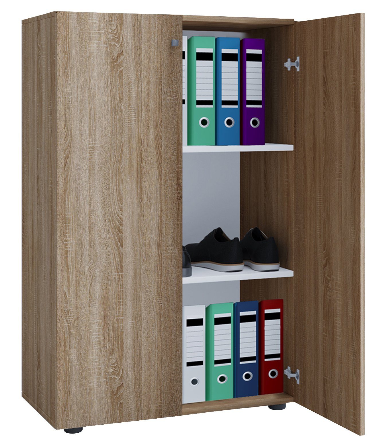 VCM Aktenschrank Büroschrank Bücher Ordner Aktenschrank günstig online kaufen