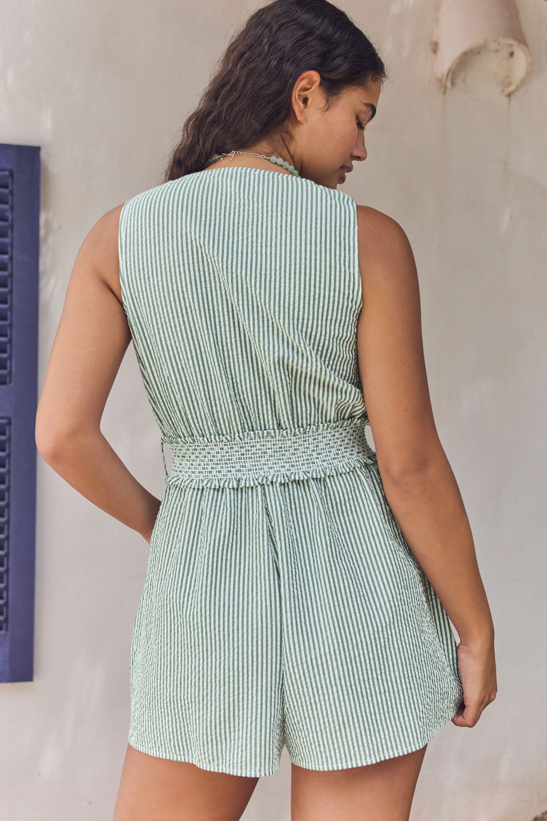 Next Playsuit Playsuit mit Seersucker-Struktur aus günstig online kaufen