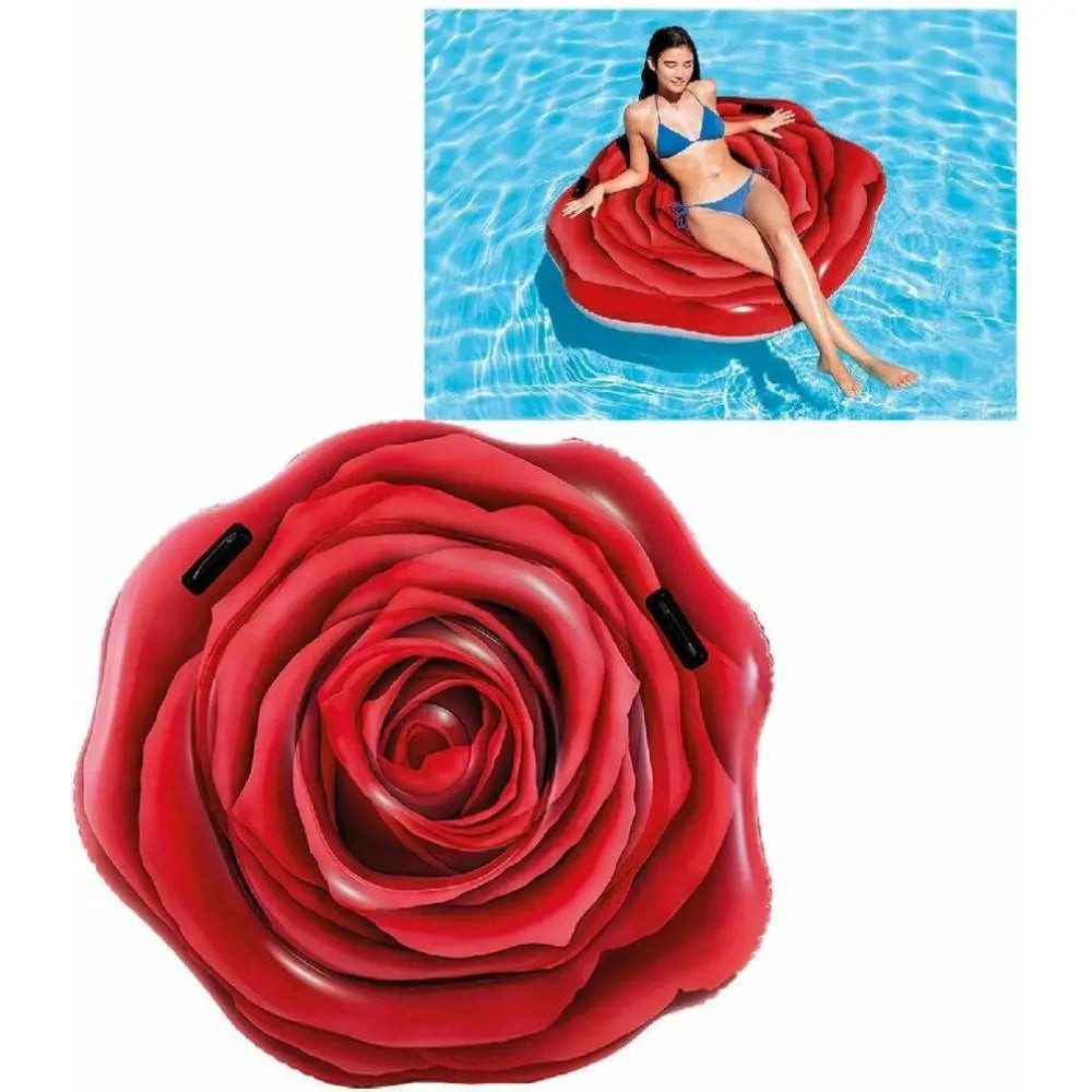 Luftmatratze Rose Luftmatratze, mit Haltegriffen, 137 x 132cm