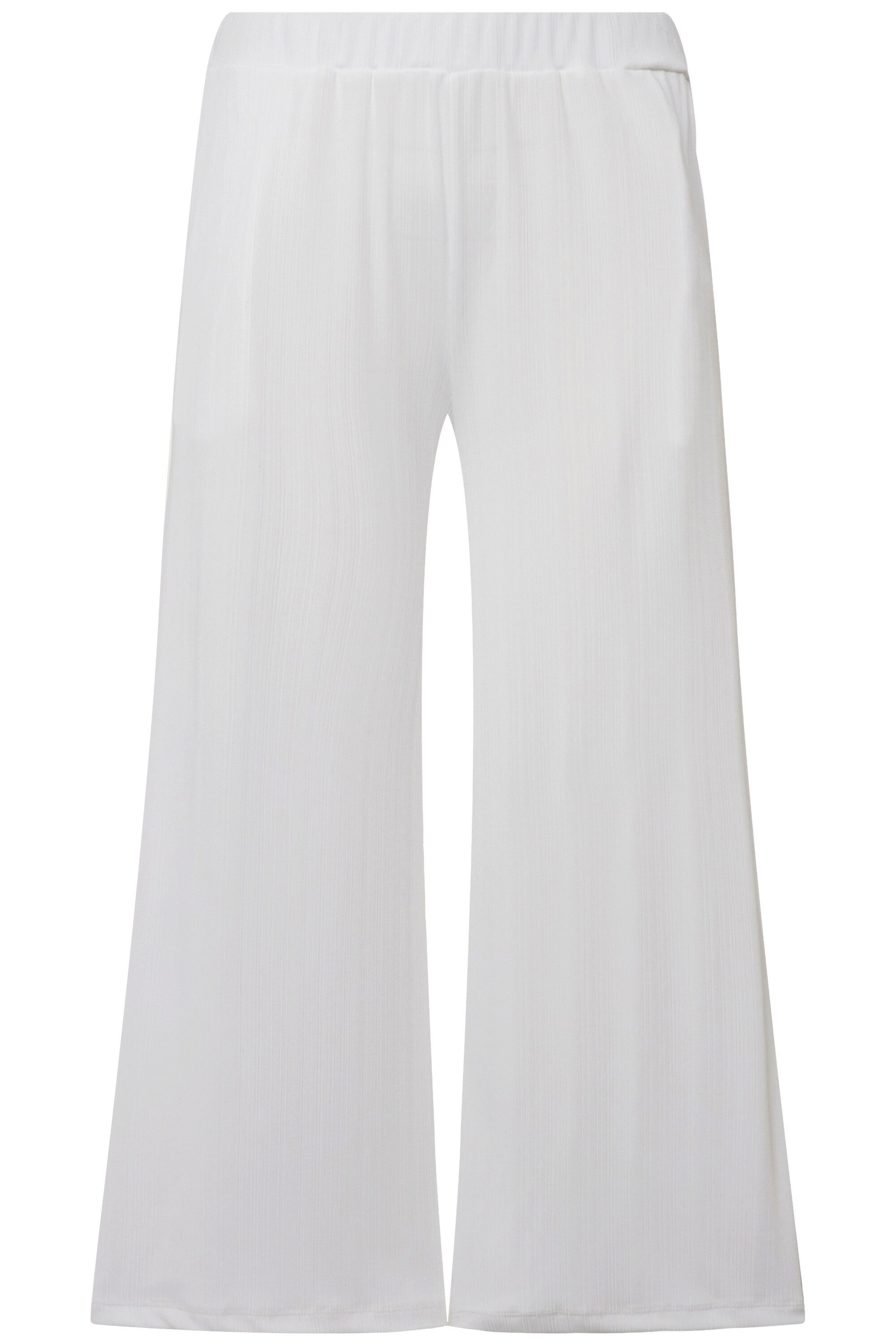 Ulla Popken Funktionshose Culotte Struktur wadenlang günstig online kaufen