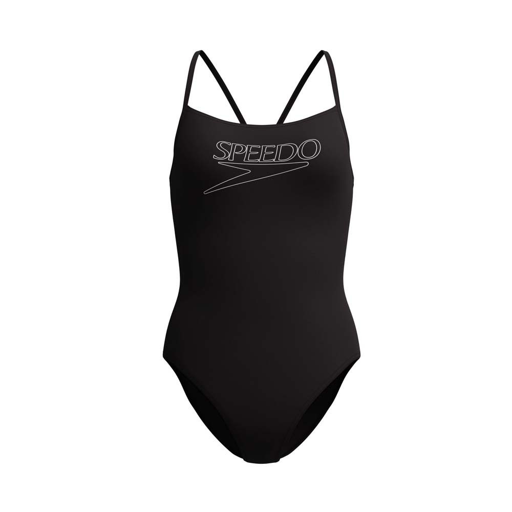 Speedo Badeanzug Speedo Endurance+ Logo Thinstrap Badeanzug Damen 8-A000115002