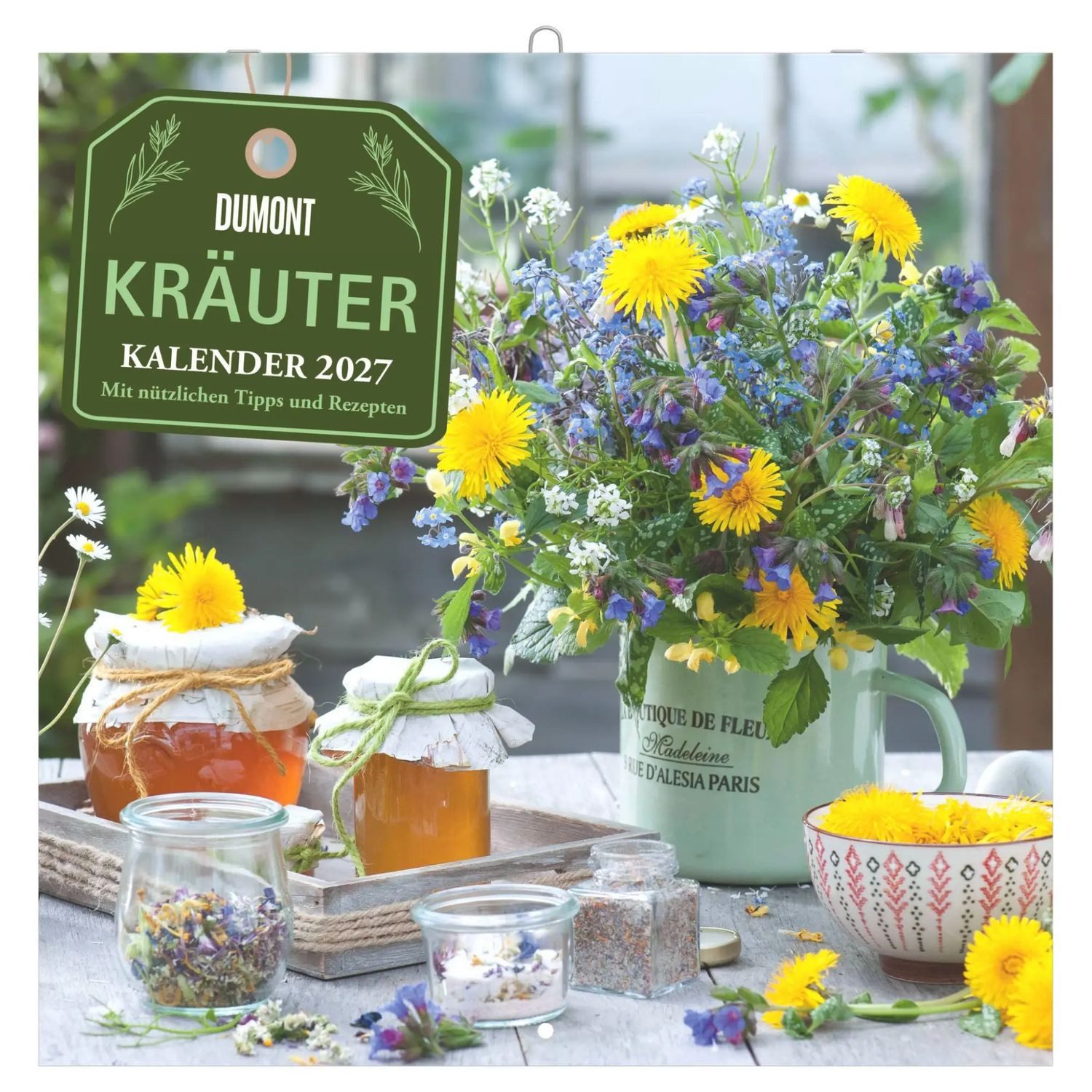 NEUMANN Wandkalender DuMonts Kräuter Kalender 2027