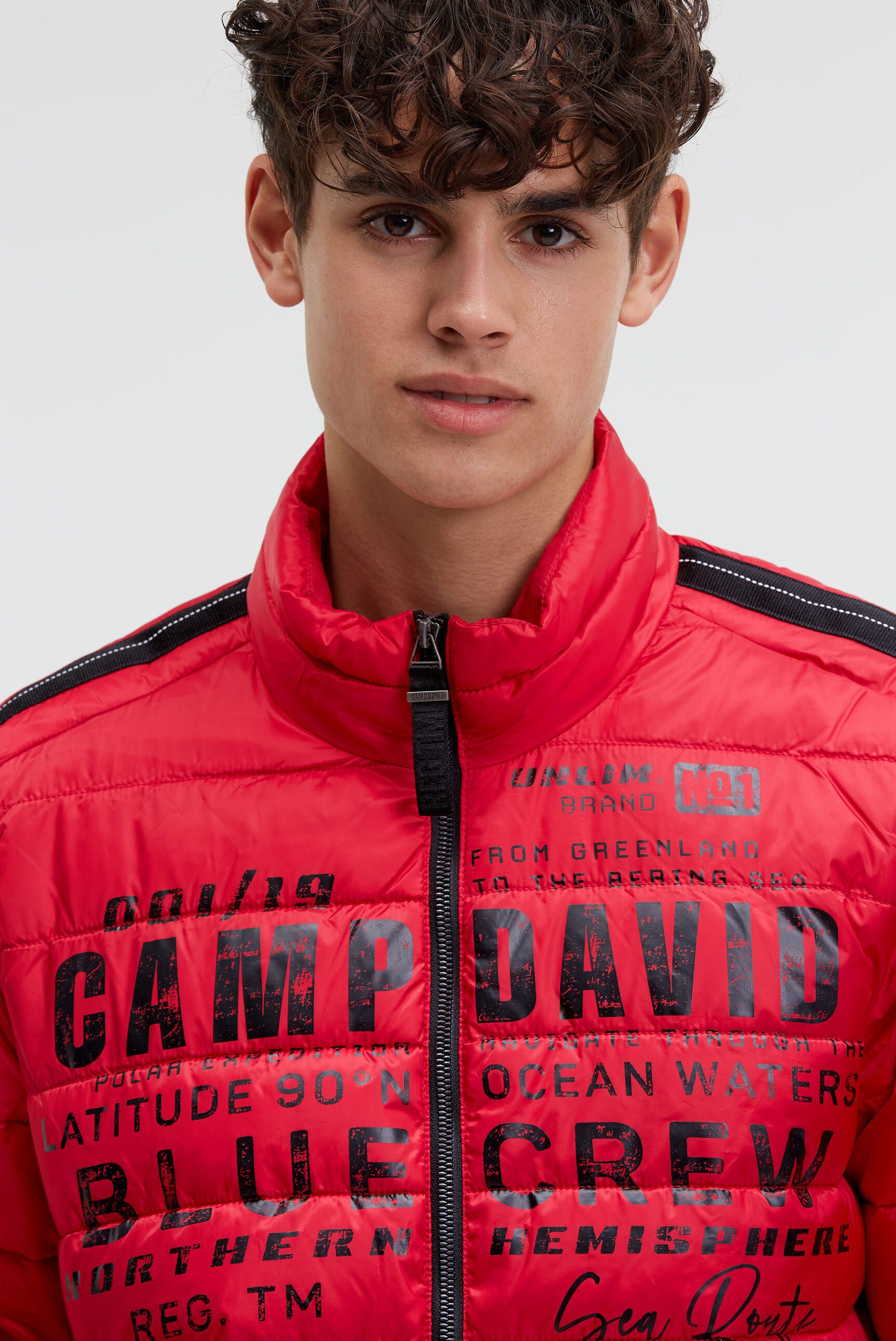CAMP DAVID Outdoorjacke mit Windfangleiste