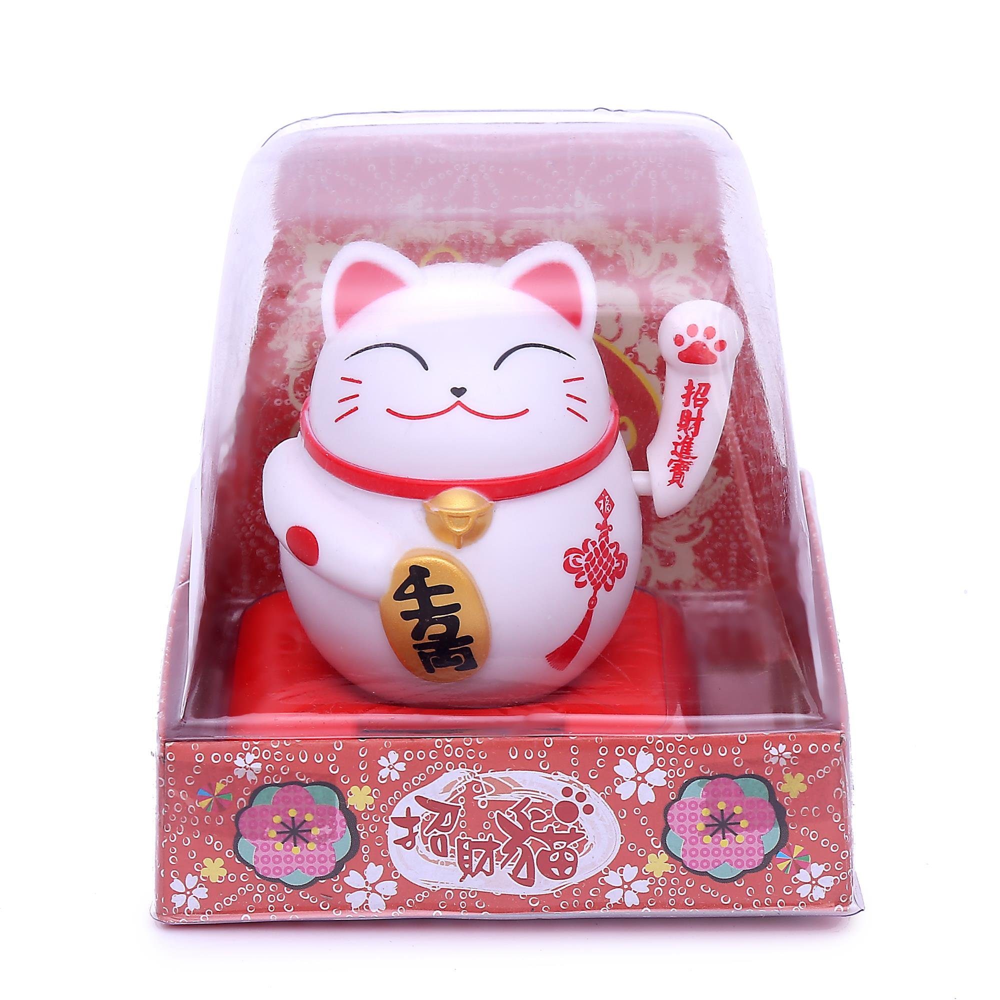 Holibanna Glückskatze Tumbler - Japanische Keramik Figur Als Glücksbringer Für Zuhause