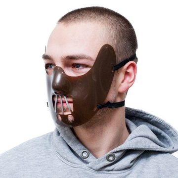 Goods+Gadgets Kostüm Hannibal Psycho-Schocker Maske, Halloween Party Kostüm Verkleidung