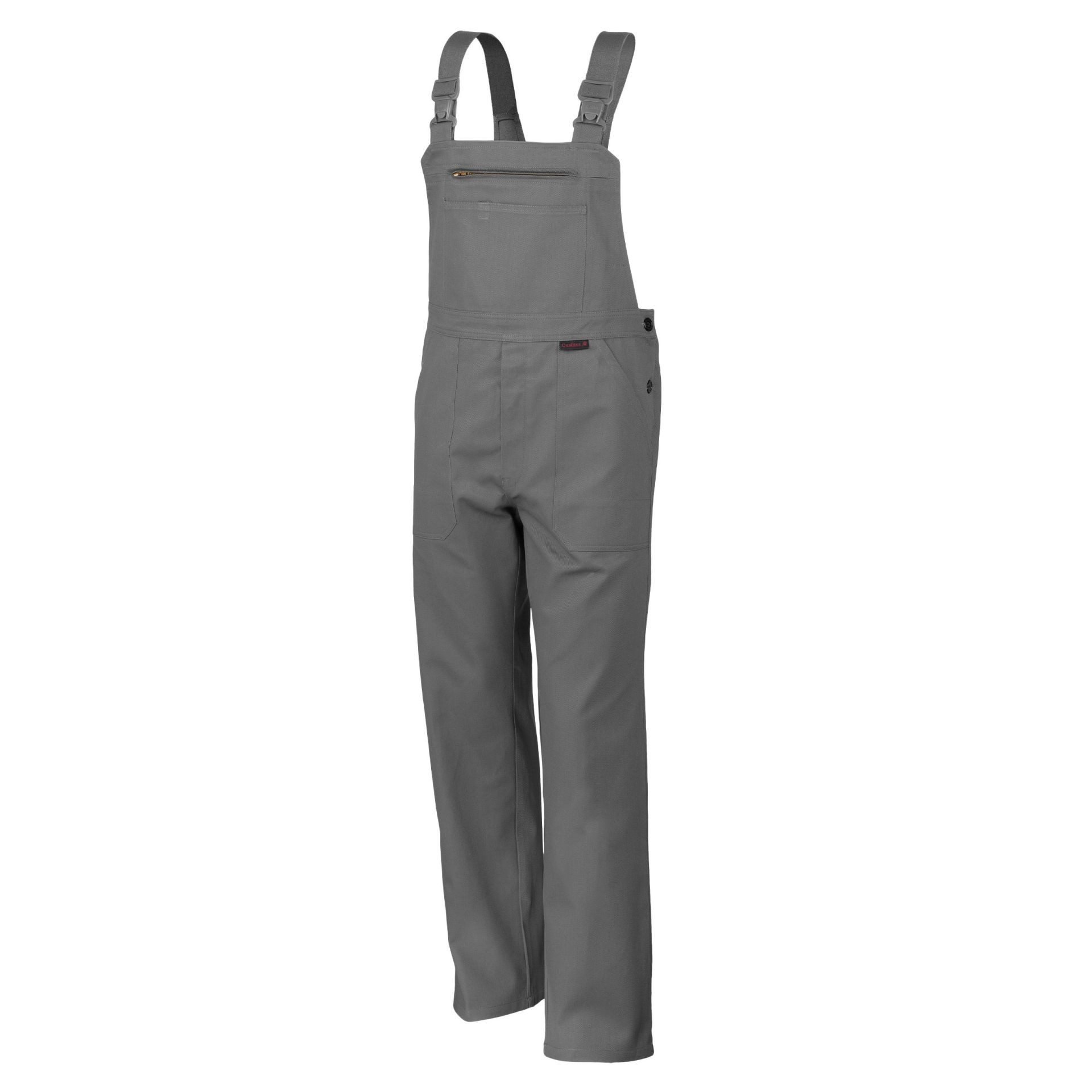 Qualitex Workwear Arbeitslatzhose classical Latzhose - pflegeleichter Blaumann aus reiner Baumwolle (1-tlg) BW 270 g - Arbeitshose mit 7 Taschen - Strapazierfähig - Waschbar