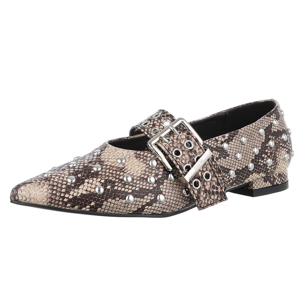 Ital-Design Elegante Komfortschuhe – Ideal für jeden Anlass Schnürpumps (89092213) Blockabsatz Schnür- & Riemchenpumps in Beige