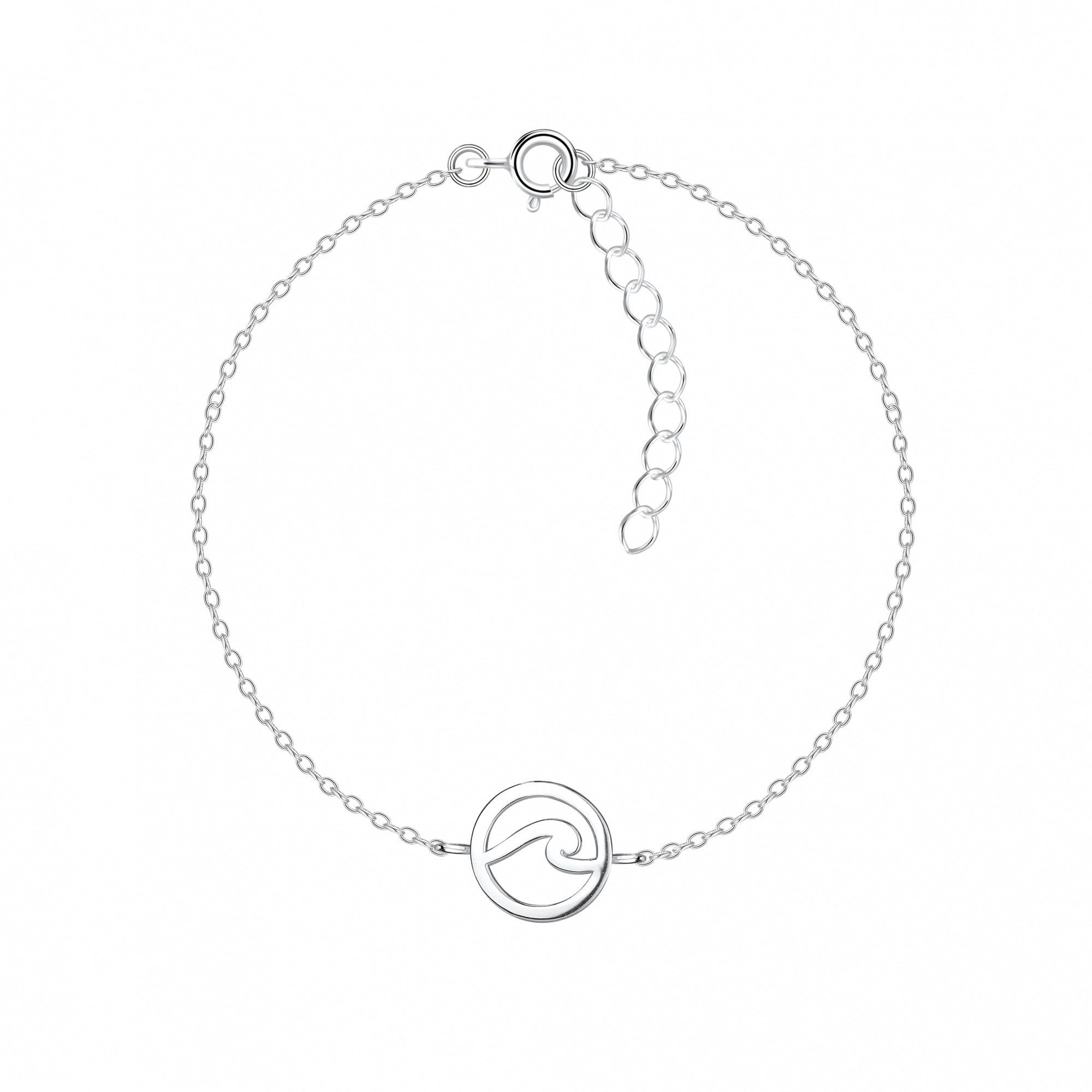 Silberarmband WAVE