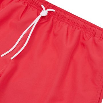 Emporio Armani Boxer-Badehose Mid Boxer Beachwear mit kleinem Markenlogo am linken Bein