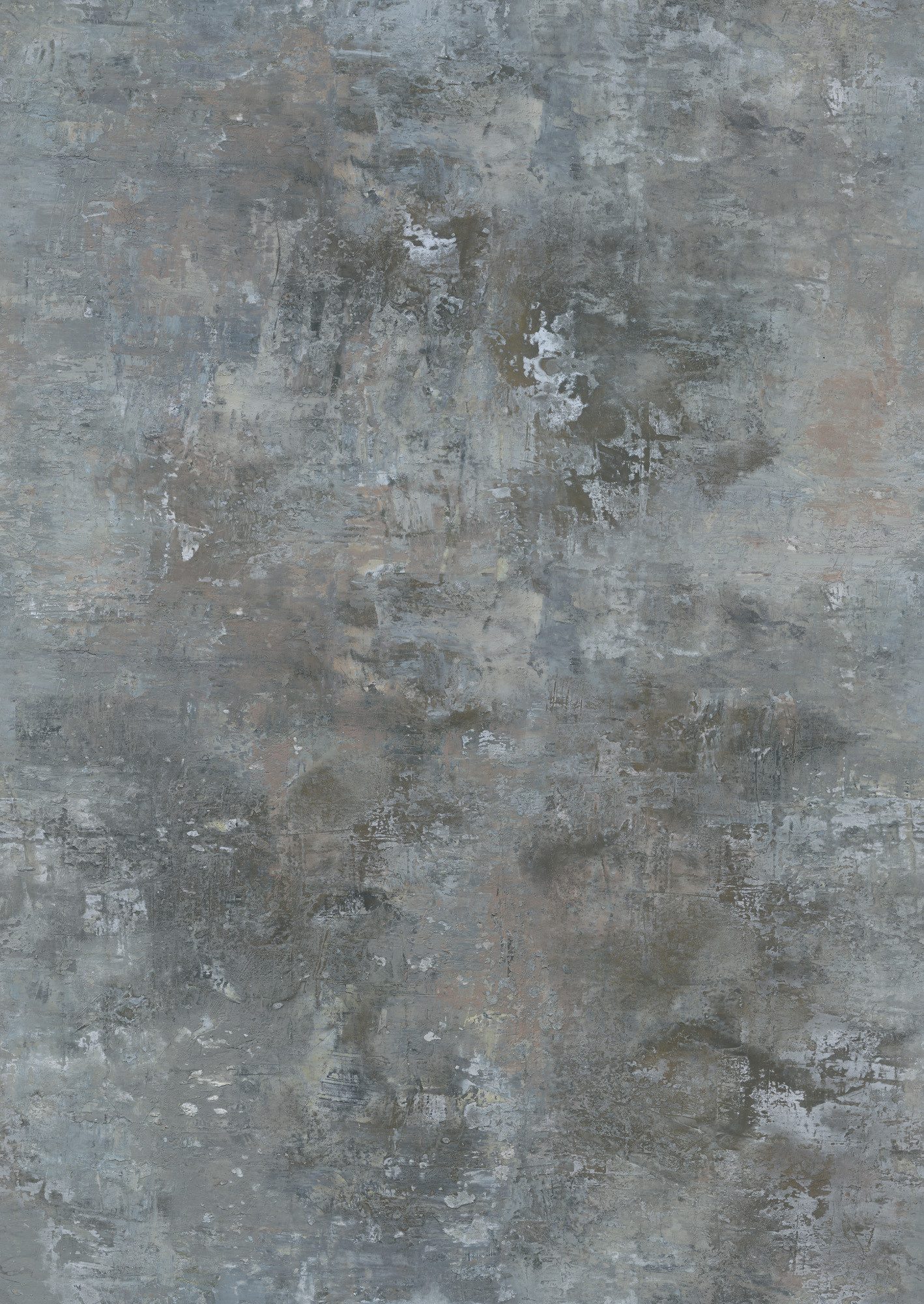 Rasch Fototapete Beton im Industrial Look in Grau, glatt, Rost-Optik, urban, (1 Rolle, 1 St), 300 cm x 212 cm