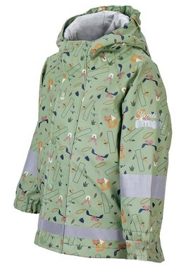 Sterntaler® Regenjacke Regenjacke Waldtiere (1-St., Kinder Regen- und Matschjacke mit süßen Motiven) Regenjacke Kinder mit Kapuze, Funktionsjacke Kinder