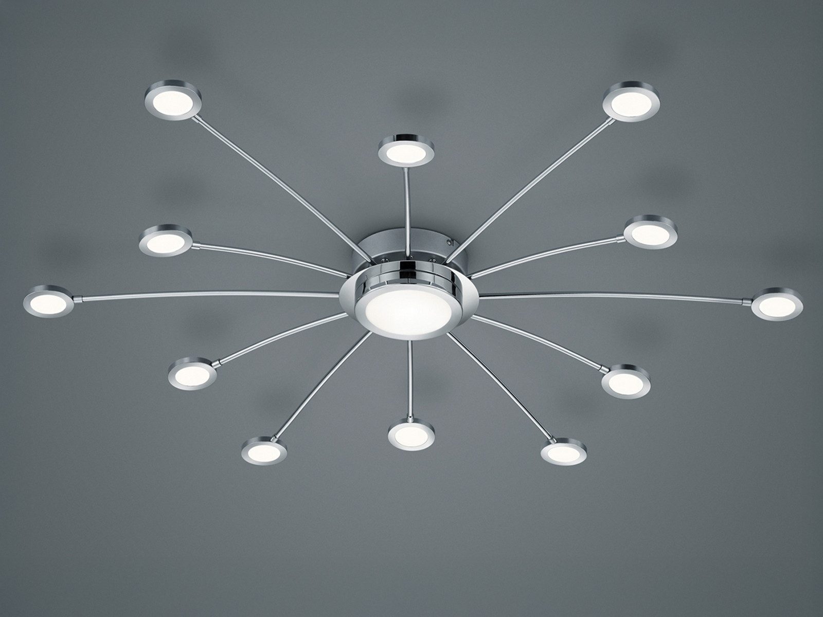 TRIO Leuchten LED Deckenleuchte, Dimmfunktion, LED fest integriert, Warmwei günstig online kaufen