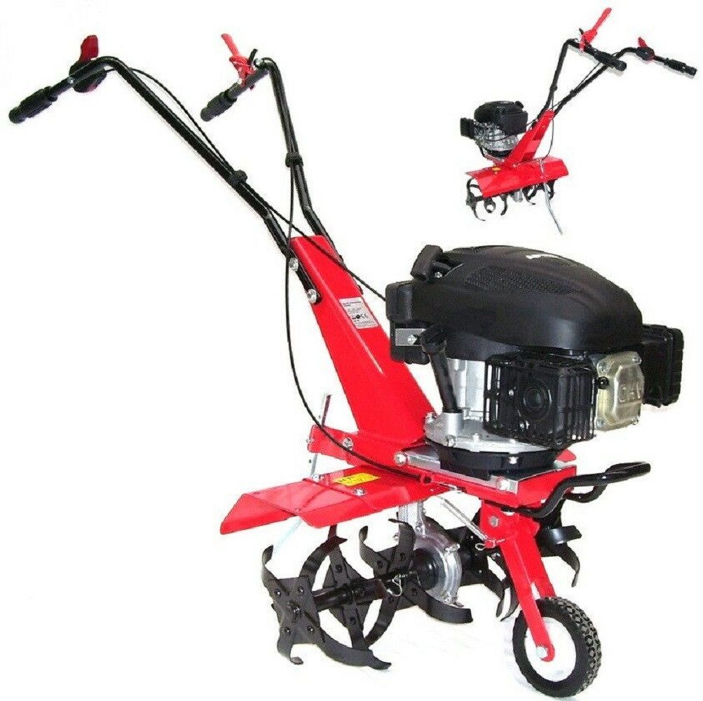 Benzinmotorhacke Benzin Gartenfräse Gartenhacke 55752 Motorhacke 600 mm