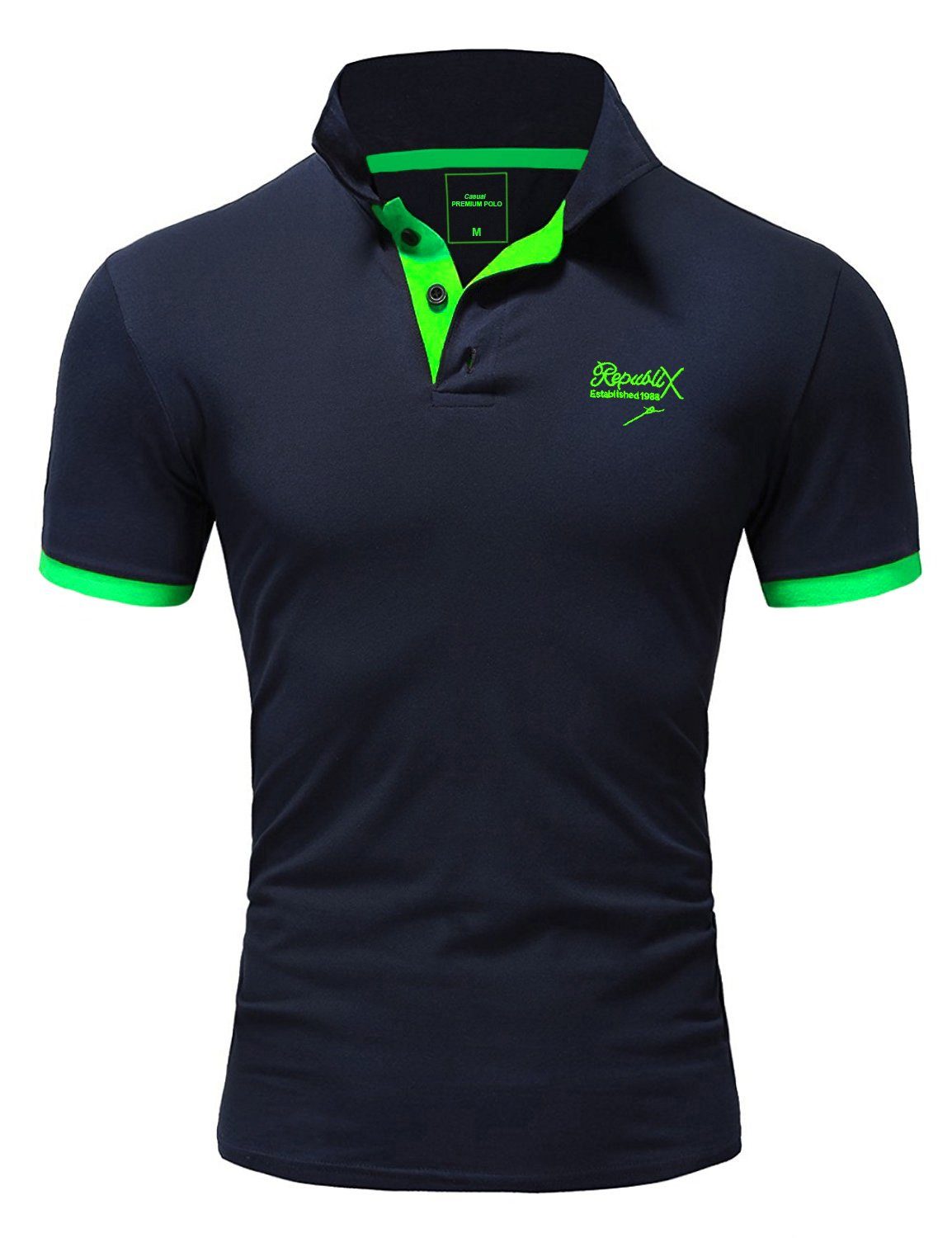 REPUBLIX Poloshirt MATEO Herren Basic Kurzarm günstig online kaufen