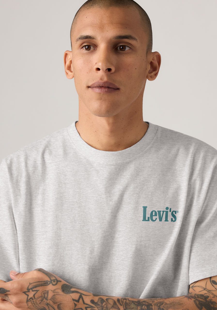 Levi's® T-Shirt SS RELAXED FIT TEE mit großem Frontprint – Bild 4 von 4