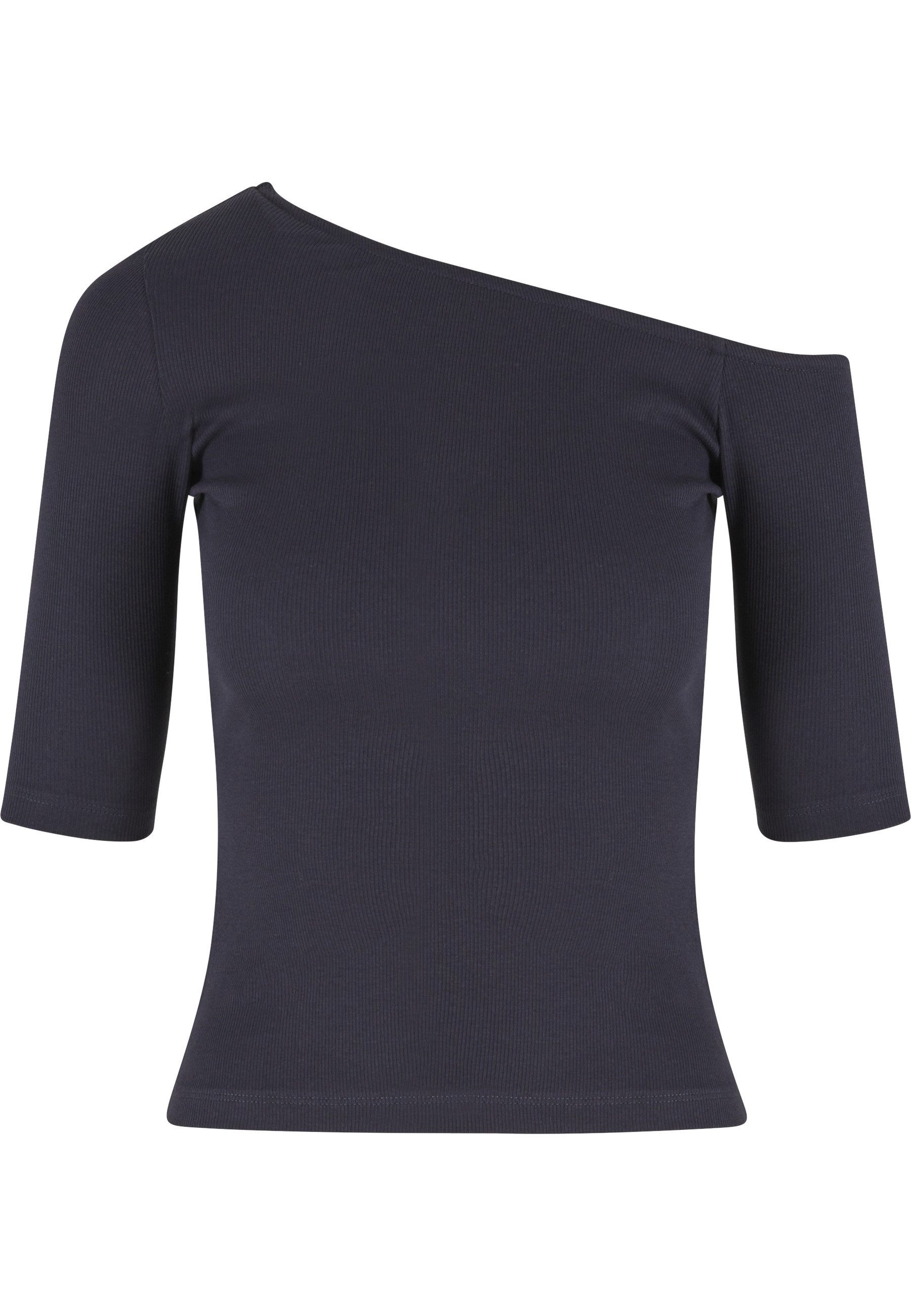 T-Shirt Urban Classics Ladies Organic Asymmetric Rib Tee