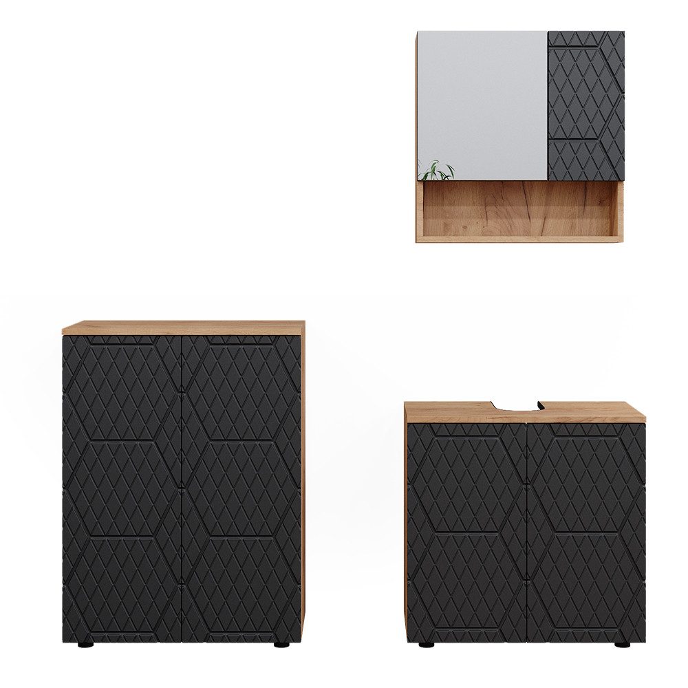 Vicco Badmöbel-Set Badezimmer Set 2 Irma günstig online kaufen