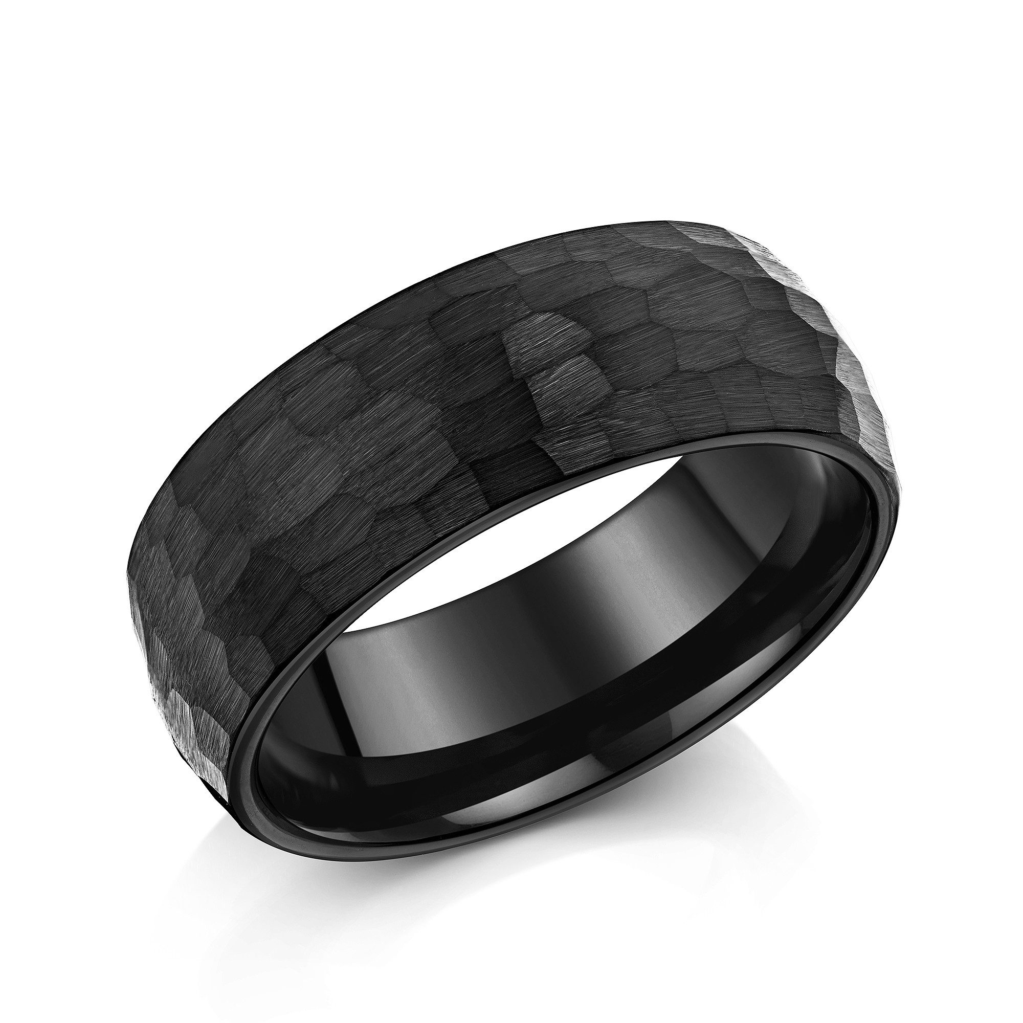 Zeeme Fingerring Wolfram schwarz
