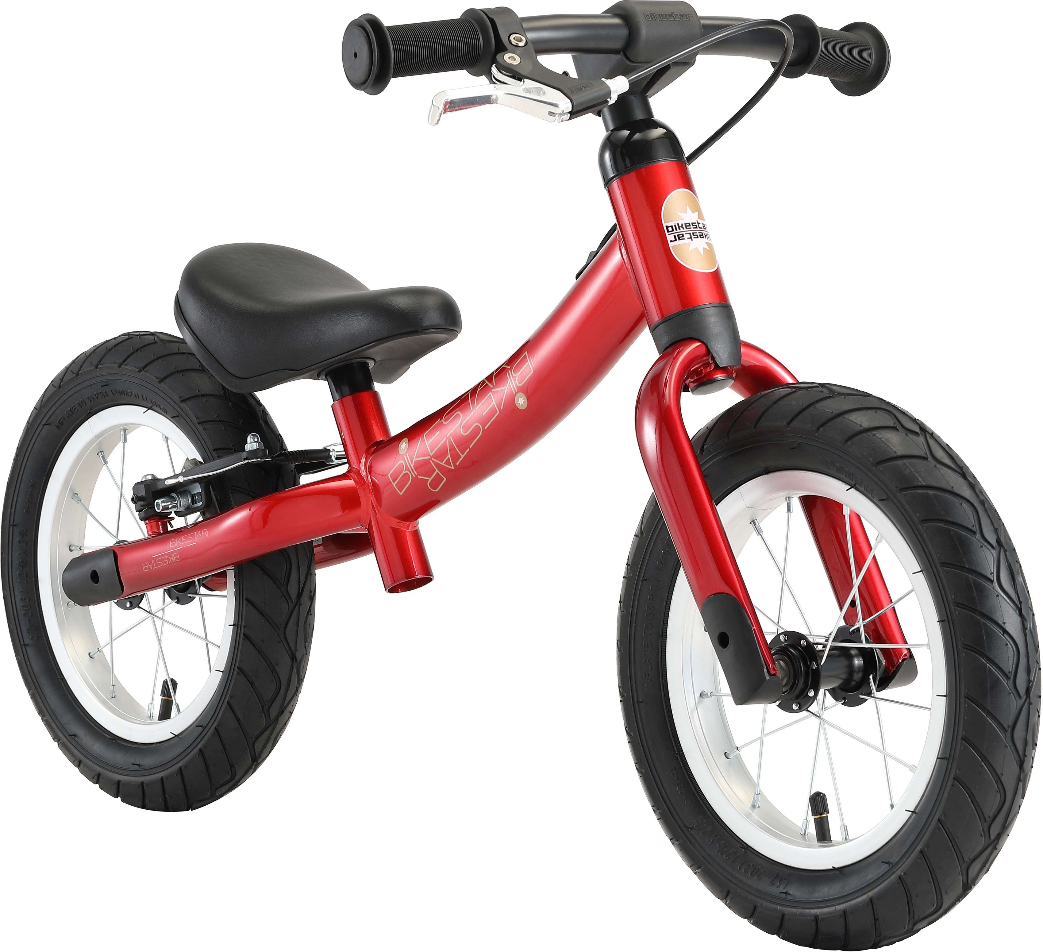 Bikestar Laufrad BIKESTAR Kinderlaufrad ab 3 Jahre 12 Zoll Flex 12 Zoll rot | Laufräder